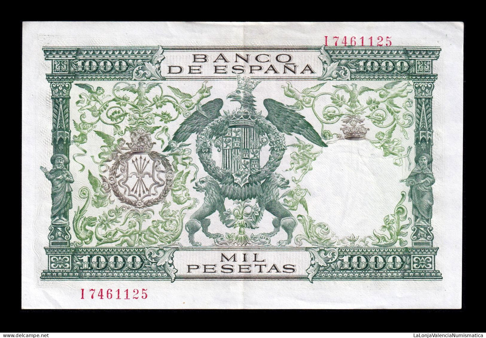 España Spain 1000 Pesetas Reyes Católicos 1957 Pick 149 Serie I Ebc Xf - 1000 Pesetas