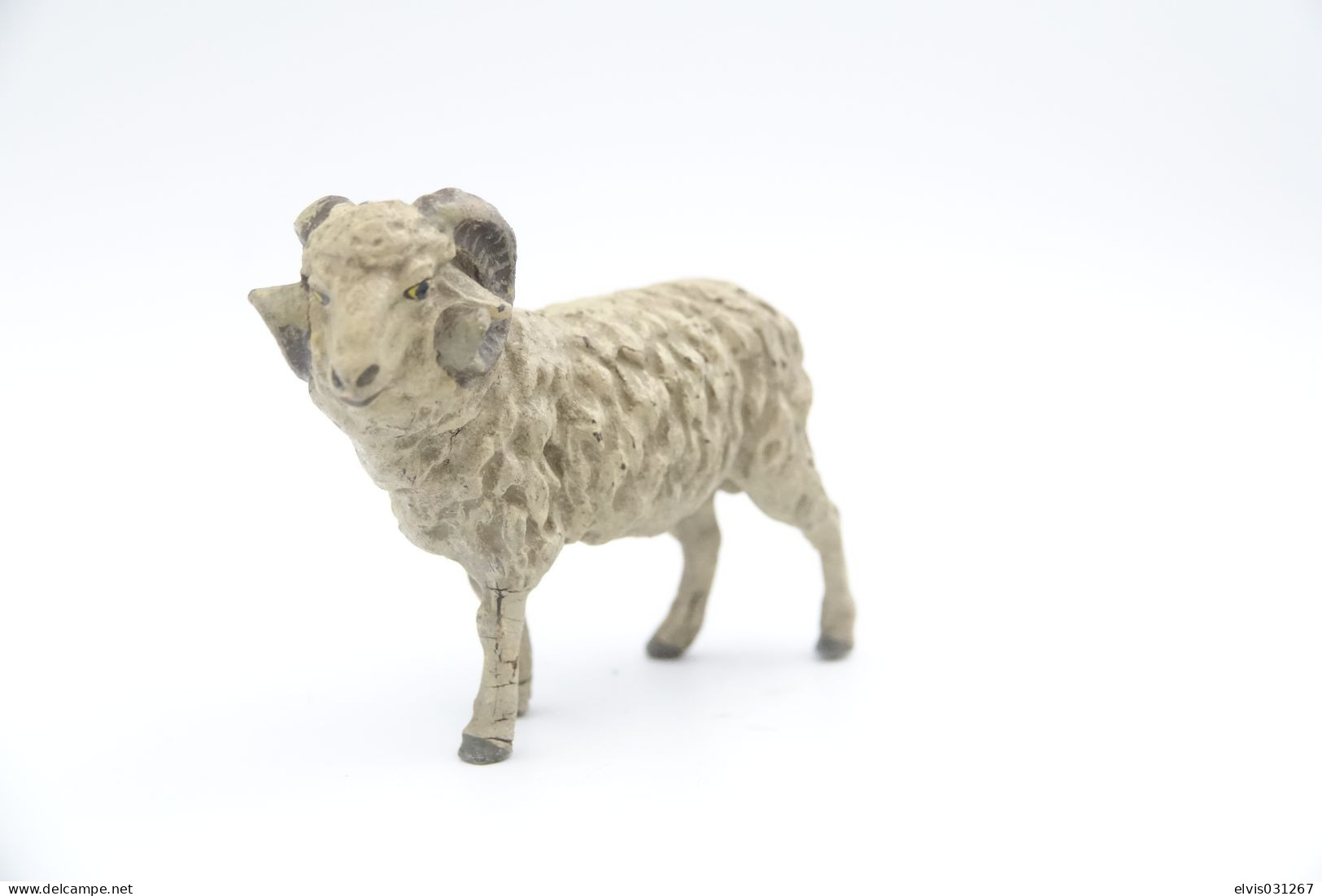 Elastolin, Lineol Hauser, Animals Sheep N°4020, Vintage Toy 1930's - Figurines