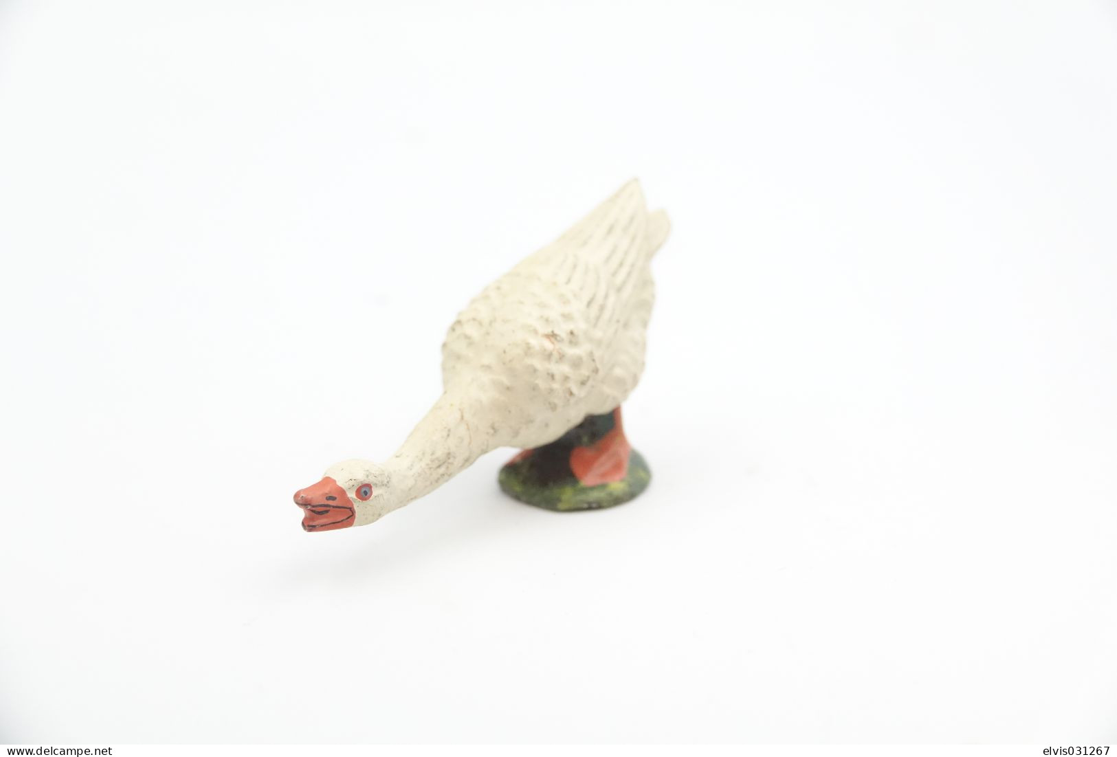 Elastolin, Lineol Hauser, Animals Goose N°4058, Vintage Toy 1930's - Beeldjes