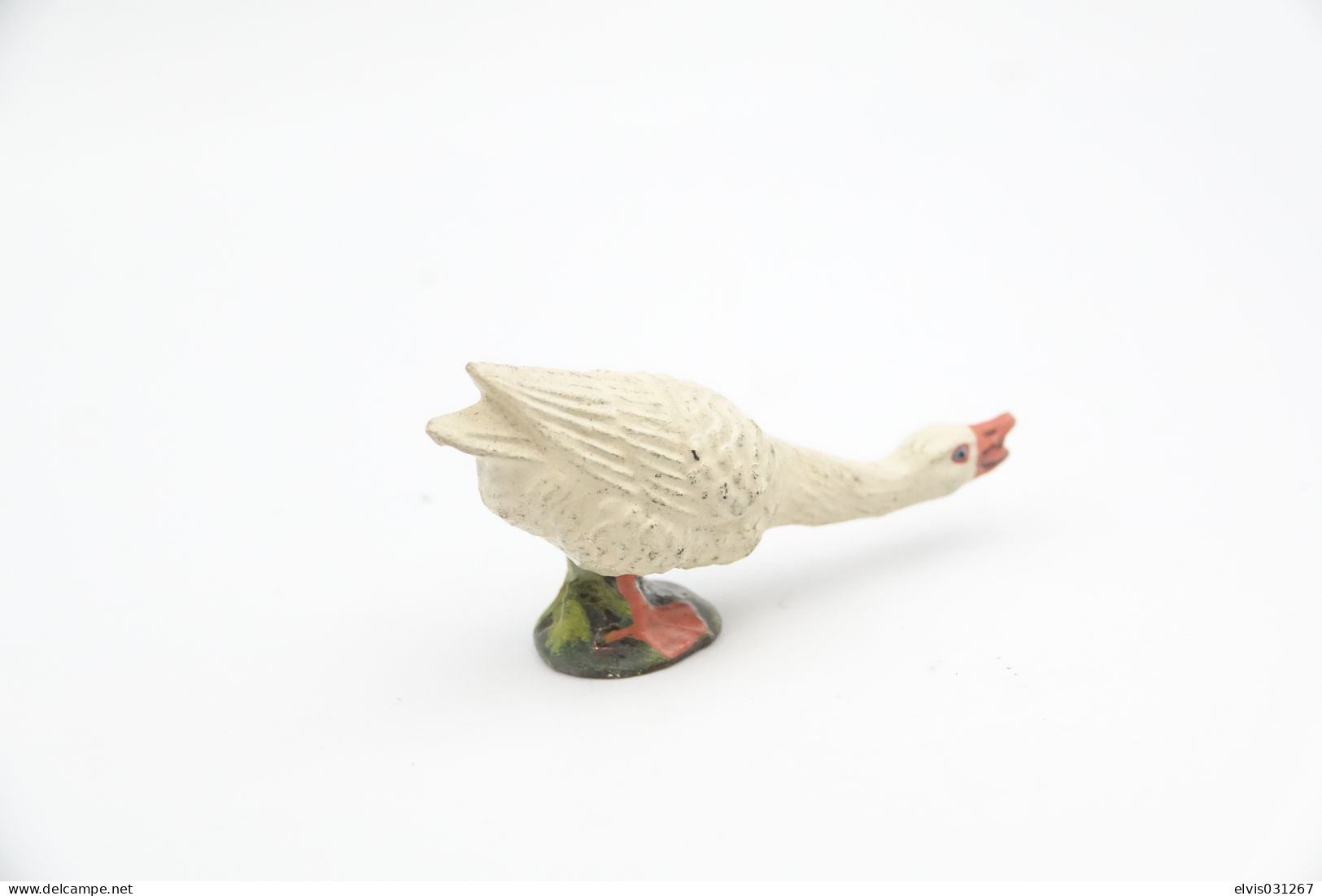 Elastolin, Lineol Hauser, Animals Goose N°4058, Vintage Toy 1930's - Figuren