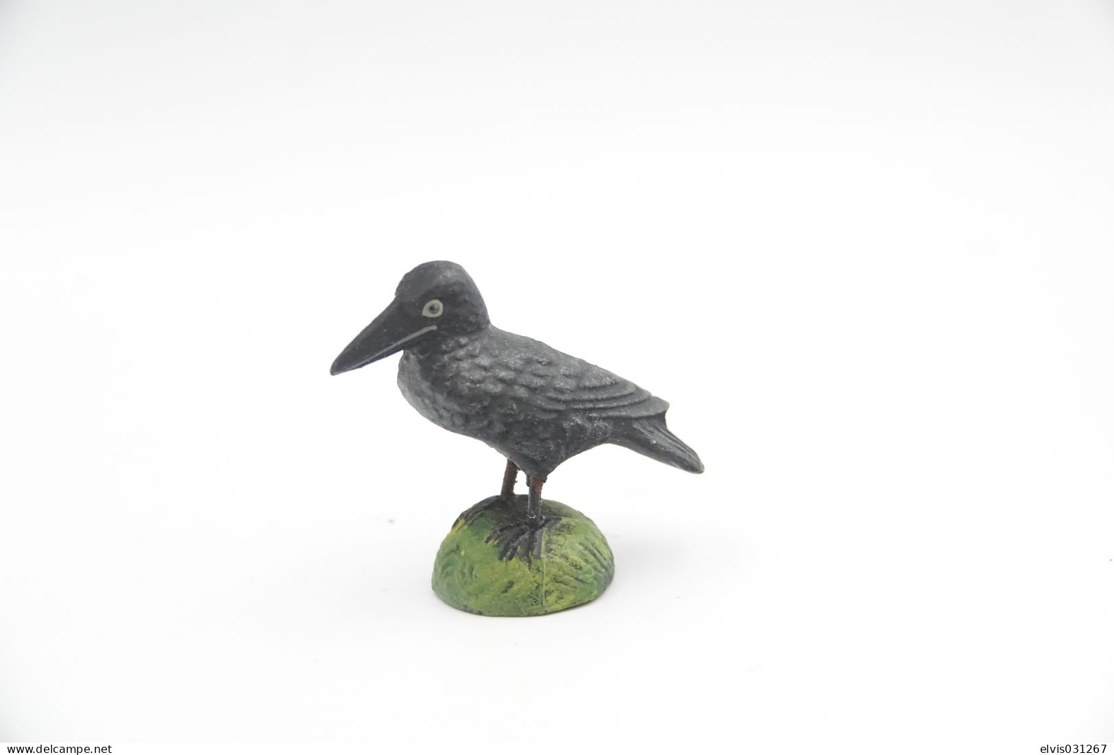 Elastolin, Lineol Hauser, Animals Raven N°4087, Vintage Toy 1930's - Figurini & Soldatini