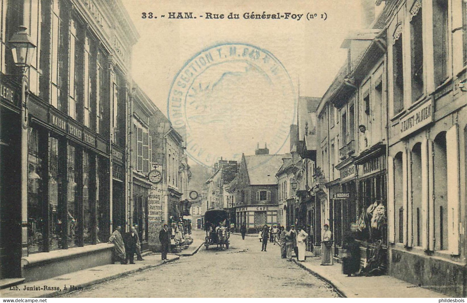 SOMME  HAM Rue Du Général Foy - Ham