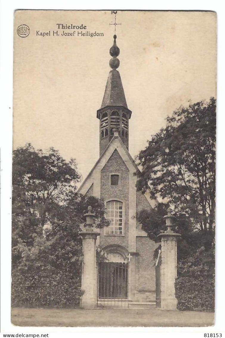 Tielrode  Thielrode   Kapel H Jozef Heiligdom  1929 - Temse