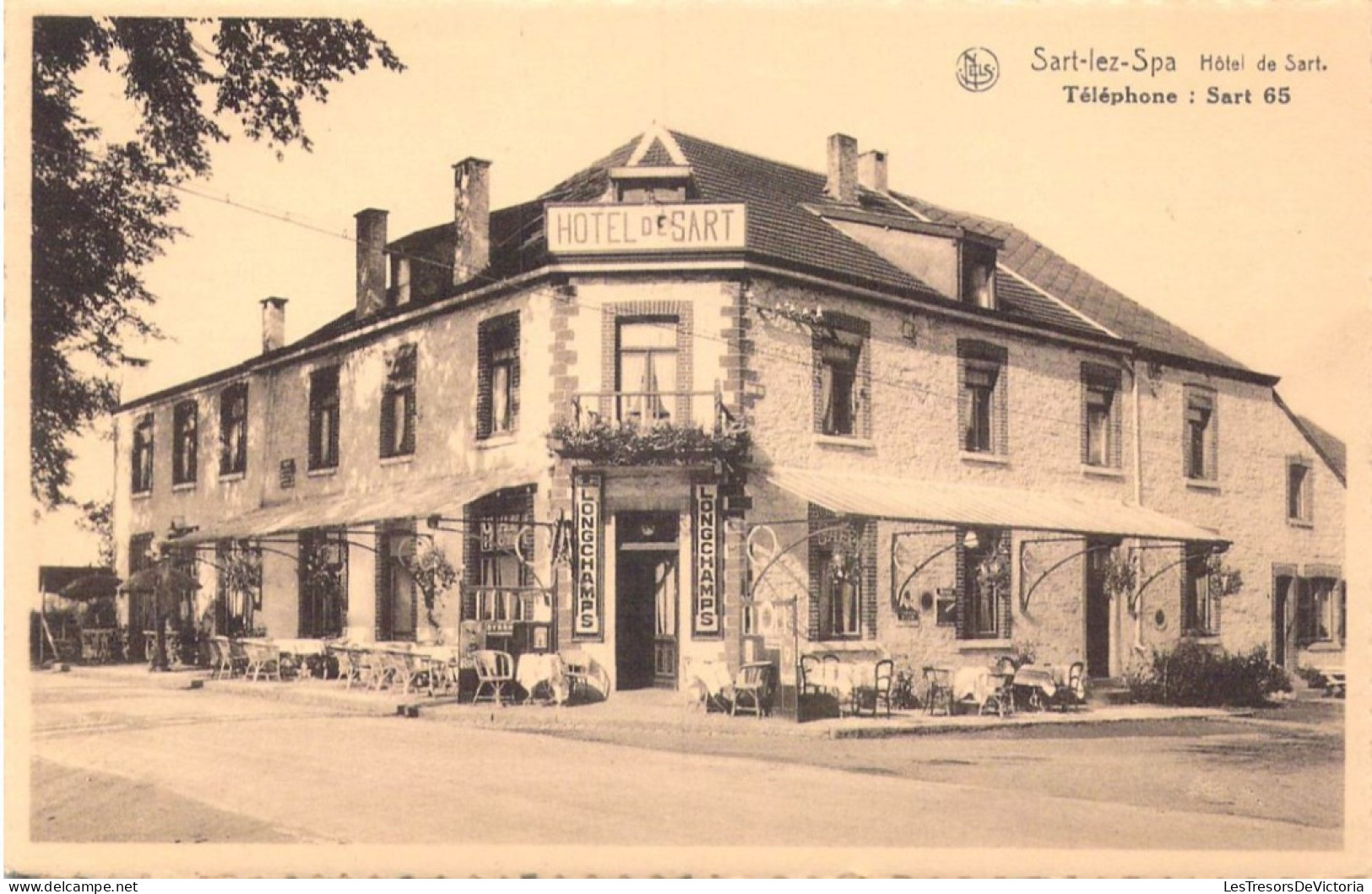 BELGIQUE - Sart-lez-Spa - Hôtel De Sart - Téléphone : Sart 65 - Carte Postale Ancienne - Jalhay