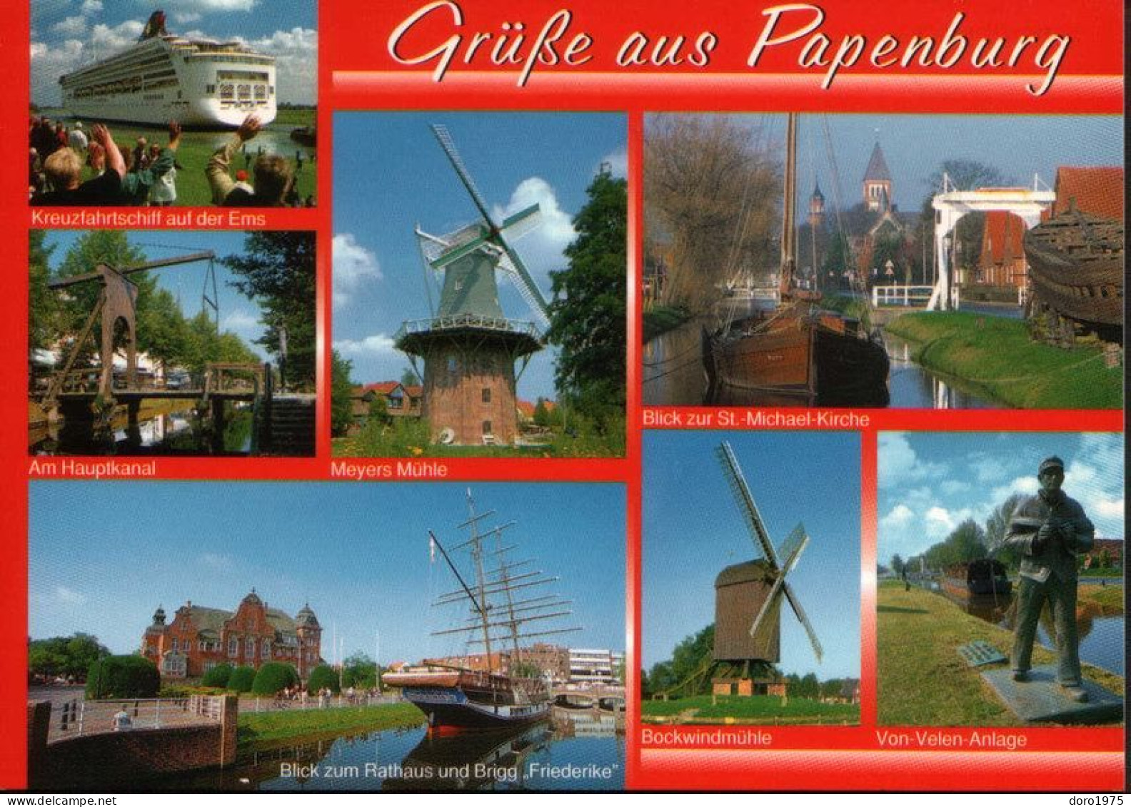 P099 Postkarte Papenburg NEU Ungelaufen - Papenburg