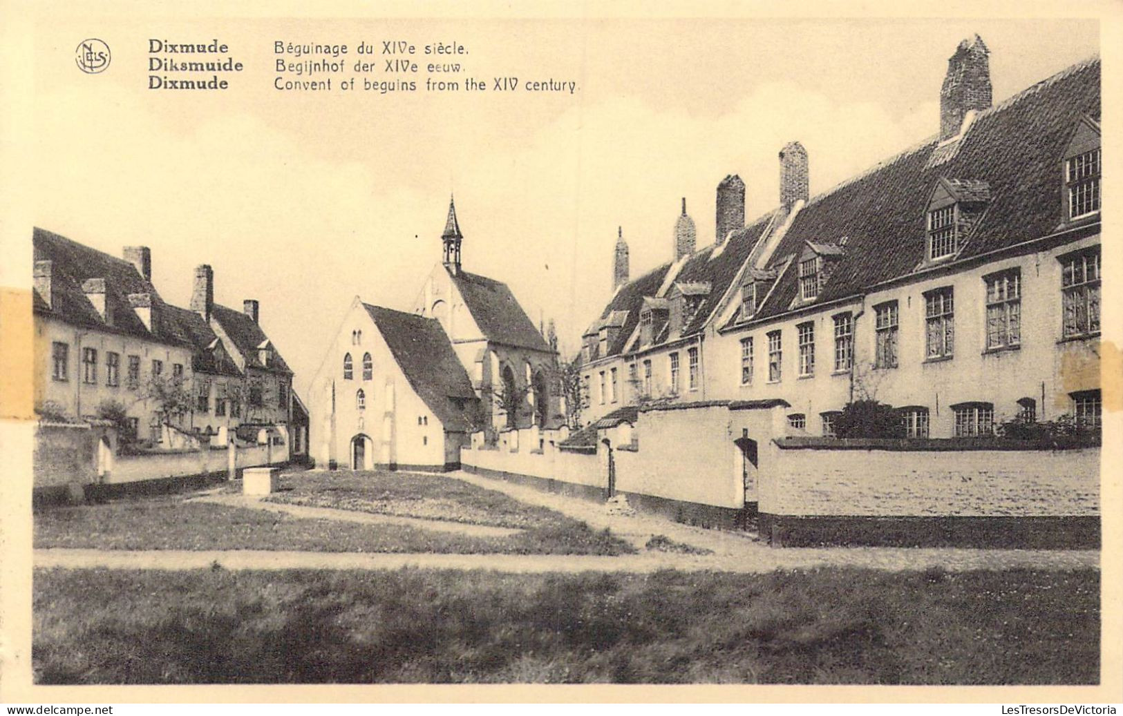 BELGIQUE - Dixmude - Béguinage Du XIVe Siècle - Carte Postale Ancienne - Diksmuide