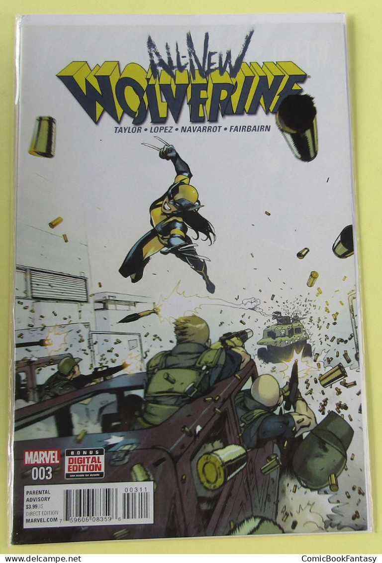 All-New Wolverine #3 2016 Marvel Comics - NM - Marvel