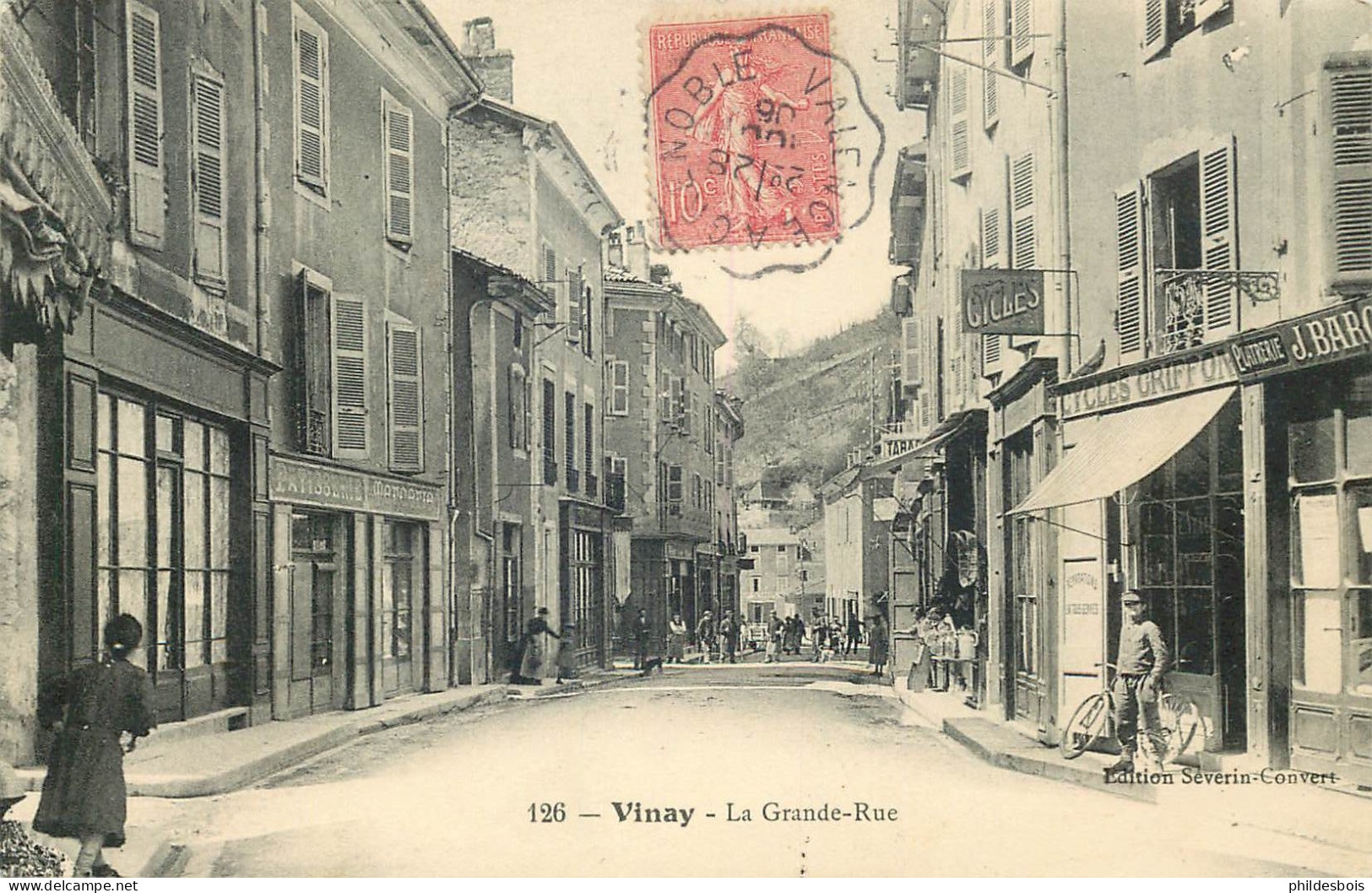ISERE  VINAY Grande Rue - Vinay