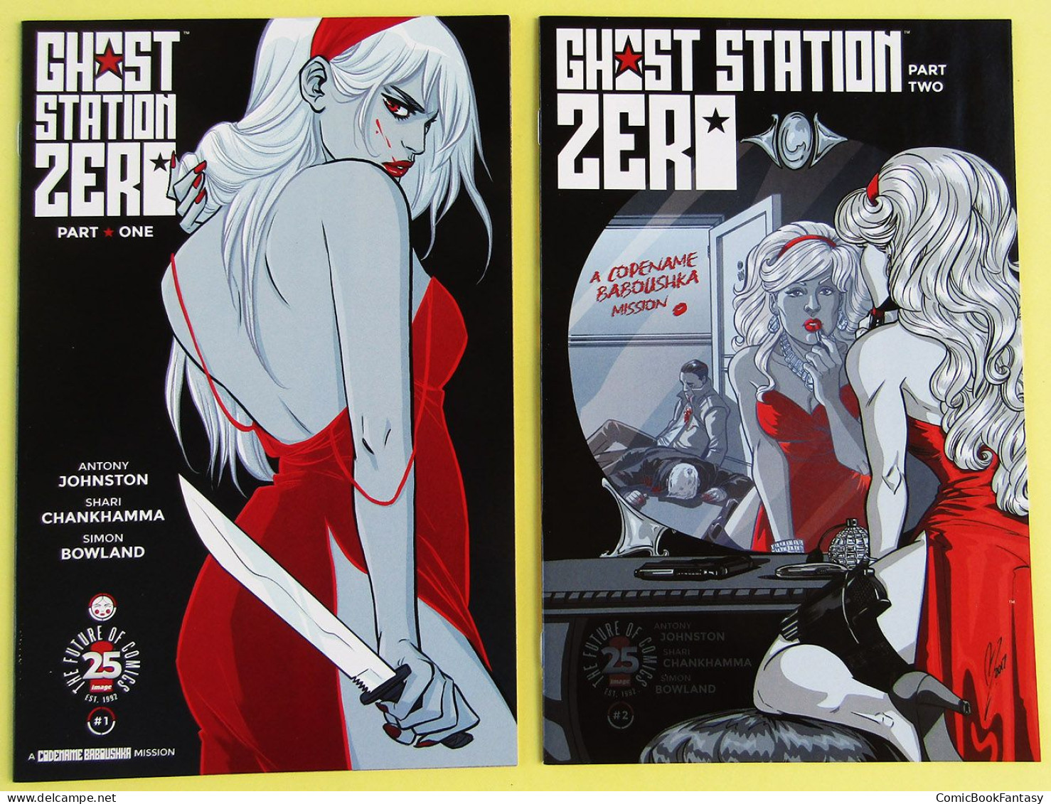 Ghost Station Zero #1-4 A Codename Babushka Mission Variants Set 2017 Image - NM - Altri Editori