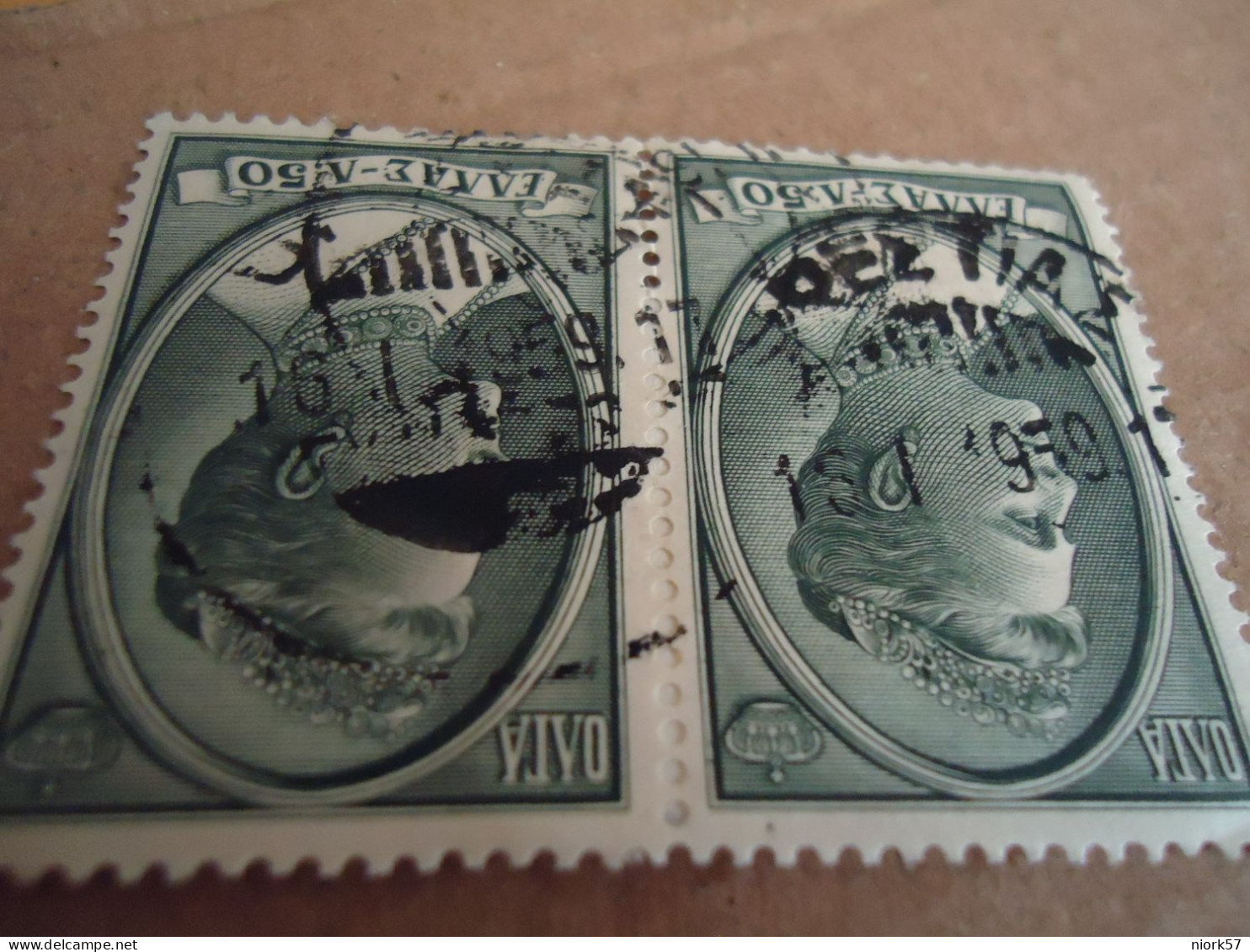 GREECE    POSTMARK ON STAMPS  ΟΡΕΣΤΙΑΣ  QUEEN - Poststempel - Freistempel