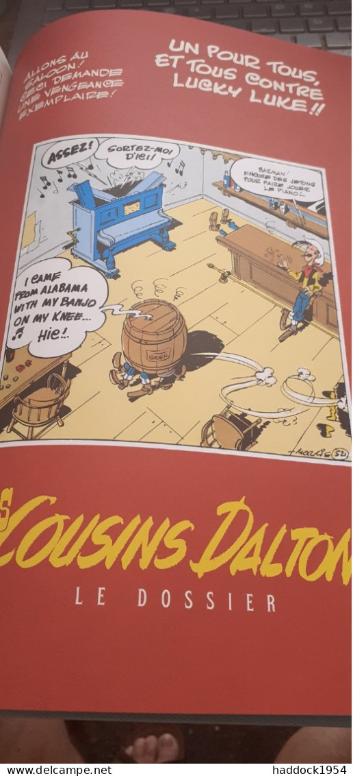 les cousins dalton lucky luke MORRIS GOSCINNY éditions black et white 2019