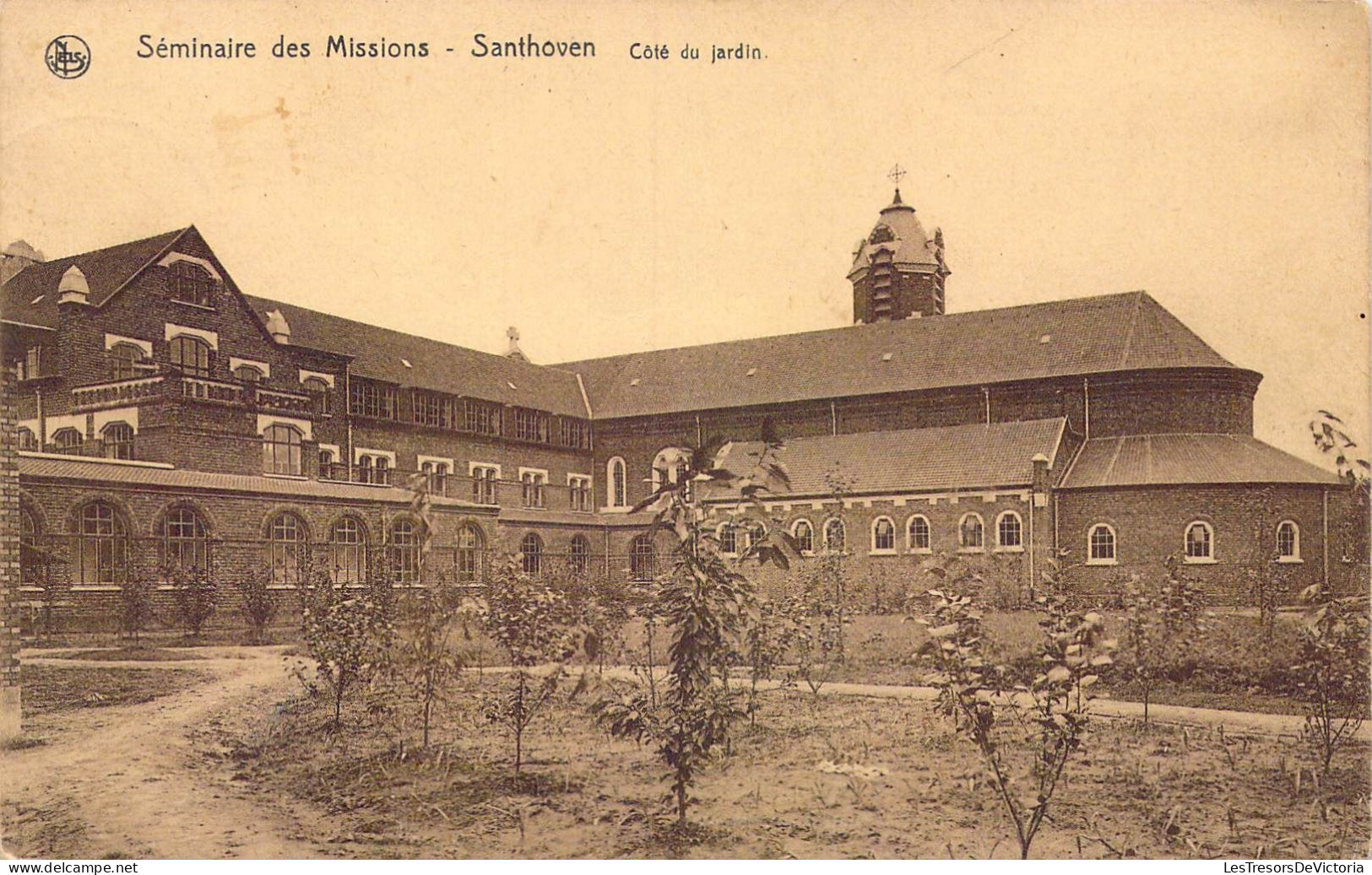 BELGIQUE - Santhoven - Séminaire Des Missions - Côté Du Jardin - Carte Postale Ancienne - Zandhoven