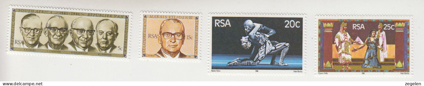 Zuid-Afrika Michel-cat . 583/586 ** - Unused Stamps
