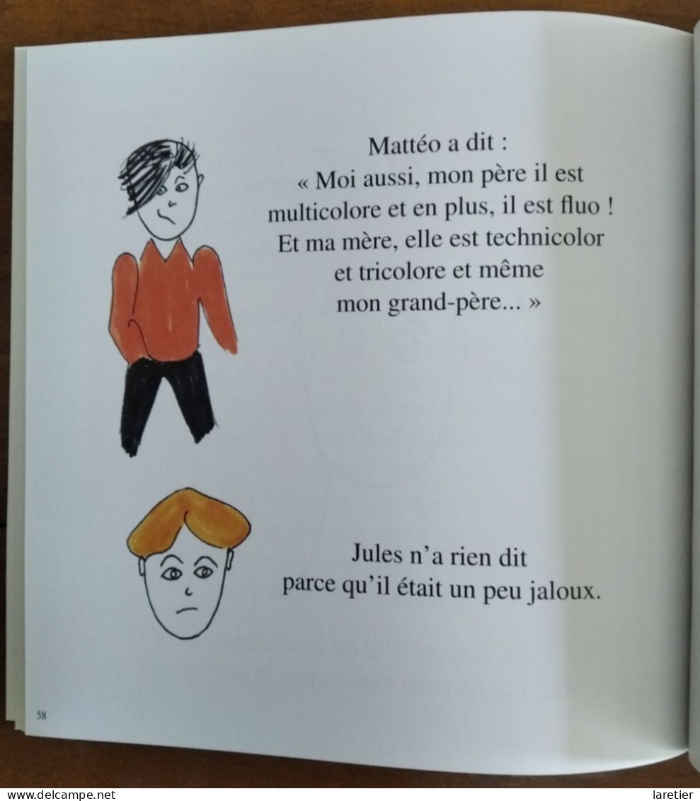 Le papa multicolore - Charlotte Brancourt - Clécy - Calvados (14) - Normandie - Livre pour enfants - Parents bipolaires