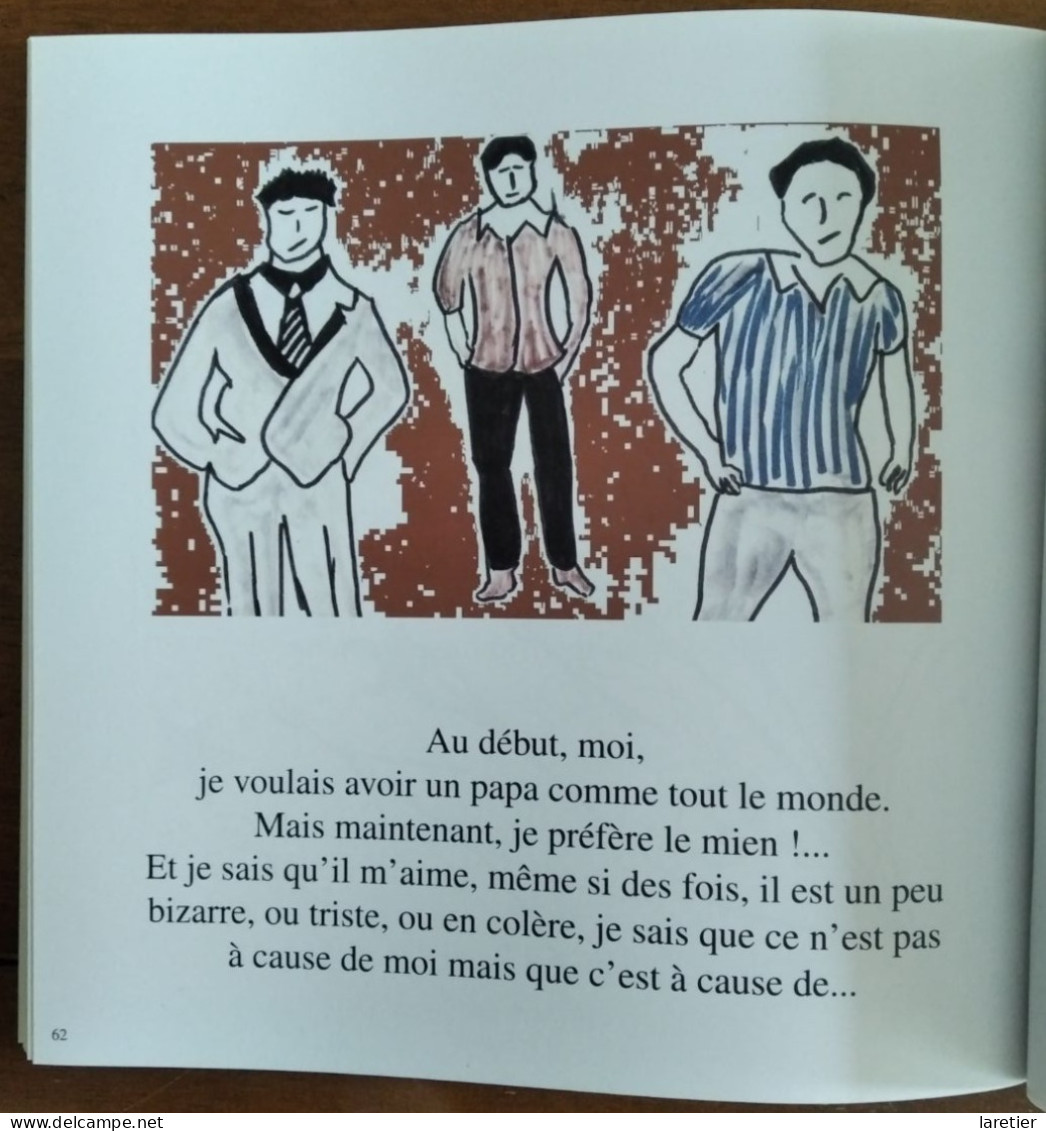 Le papa multicolore - Charlotte Brancourt - Clécy - Calvados (14) - Normandie - Livre pour enfants - Parents bipolaires