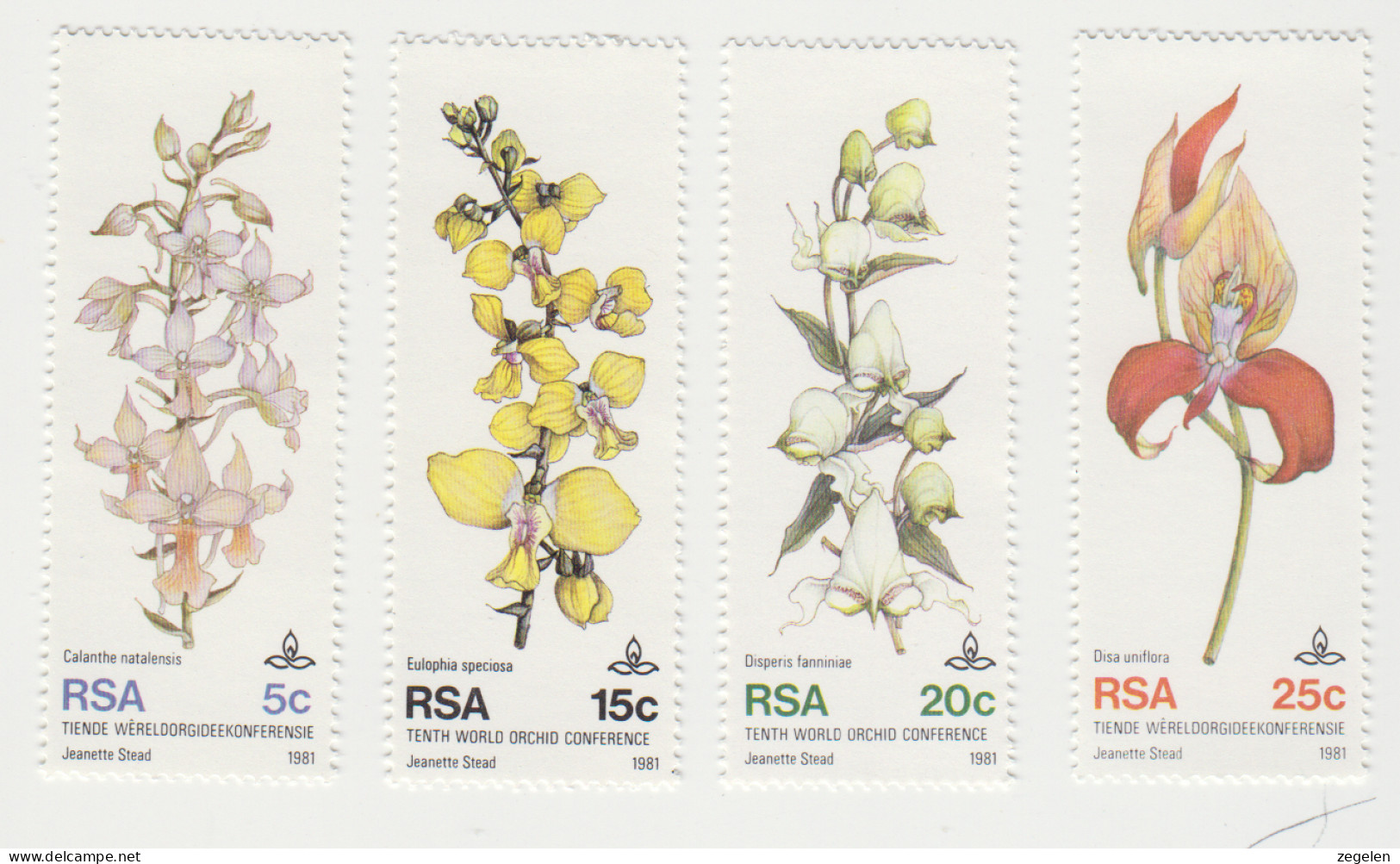 Zuid-Afrika Michel-cat . 590/593 ** - Unused Stamps