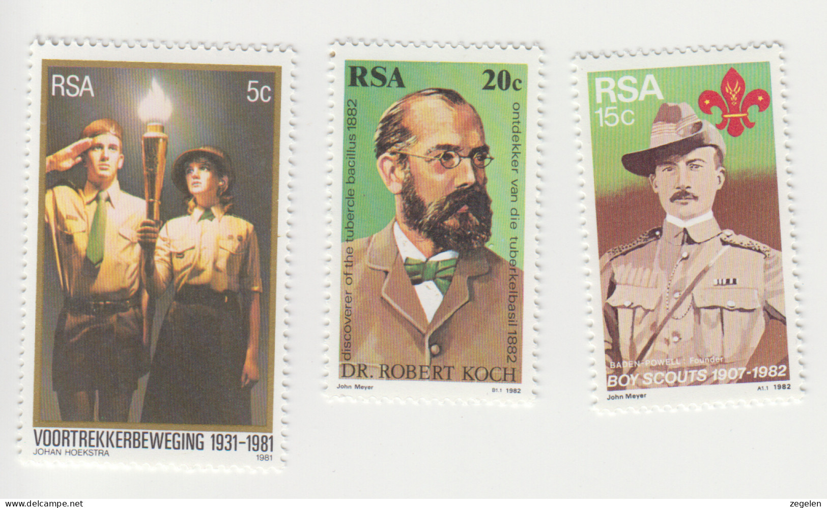 Zuid-Afrika Michel-cat . 594/596 ** - Unused Stamps