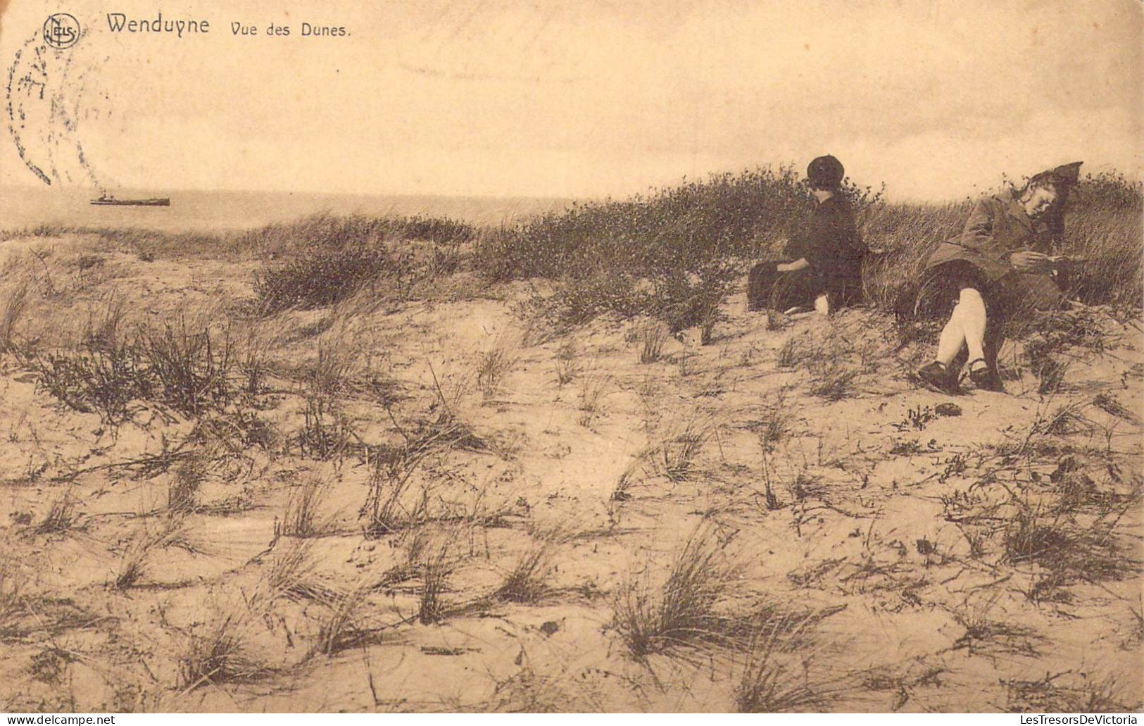 BELGIQUE - Wenduyne - Vue Des Dunes - Carte Postale Ancienne - Wenduine