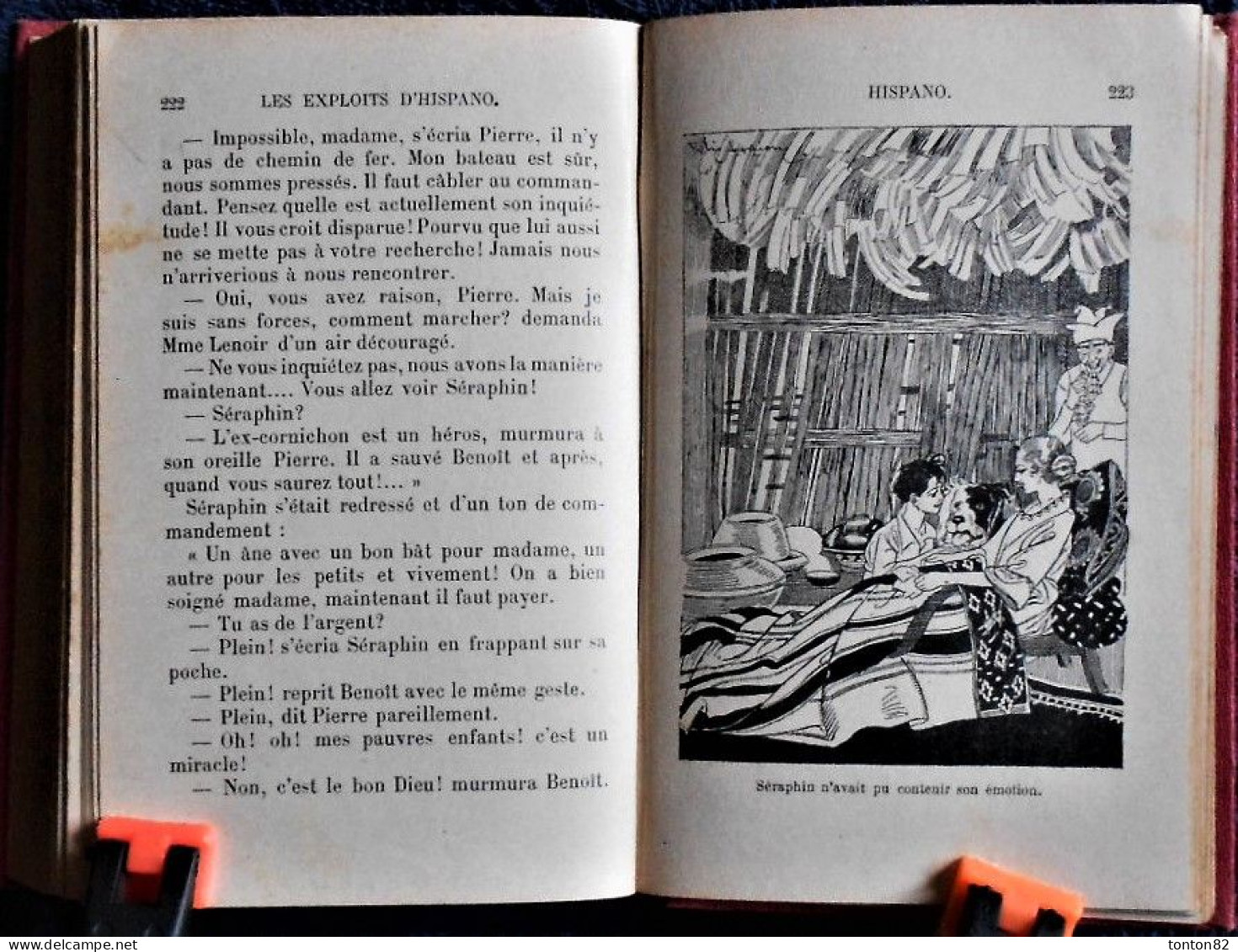 Magdeleine du Genestoux - Les exploits d' Hispano chien Terre-Neuve - Bibliothèque Rose Illustrée - ( 1933 ) -