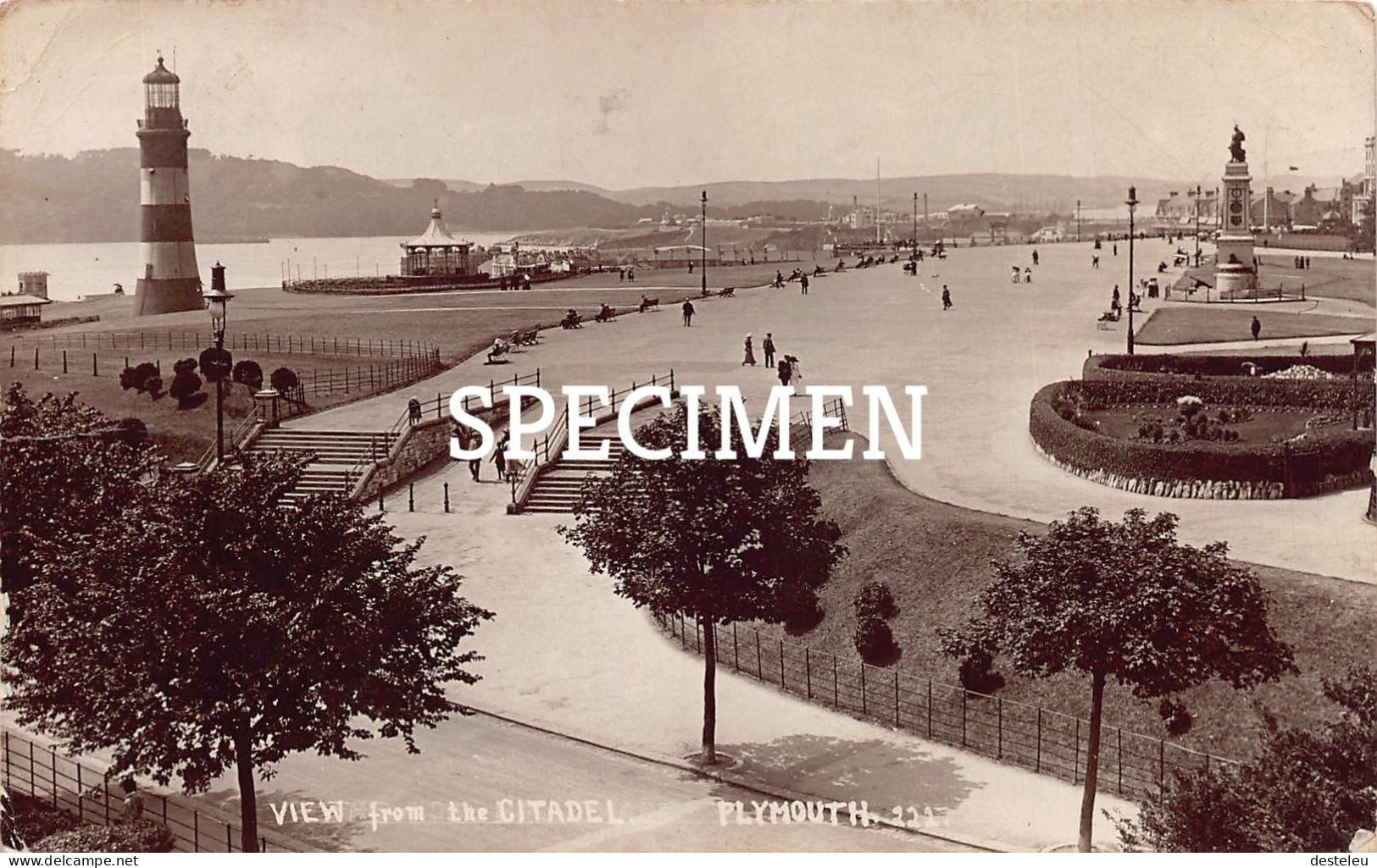 Lighthouse - View From The Citadel - Plymouth - Plymouth