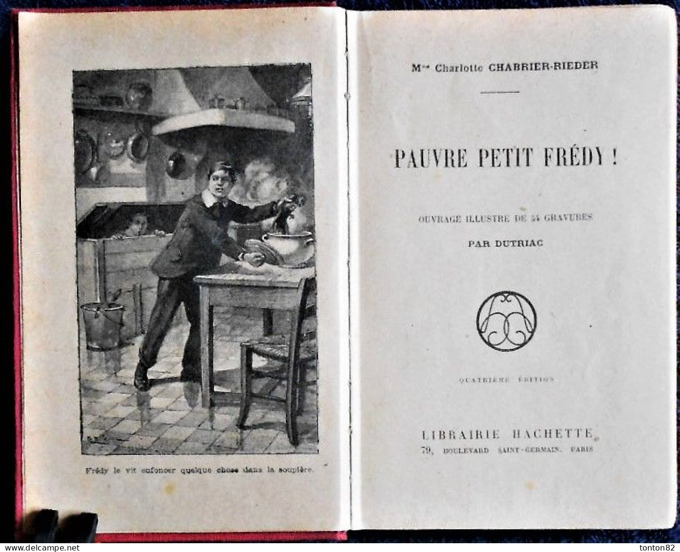 Mme Charlotte Chabrier-Rieder - Pauvre Petit Frédy ! - Bibliothèque Rose Illustrée - ( 1933 ) - - Bibliothèque Rose