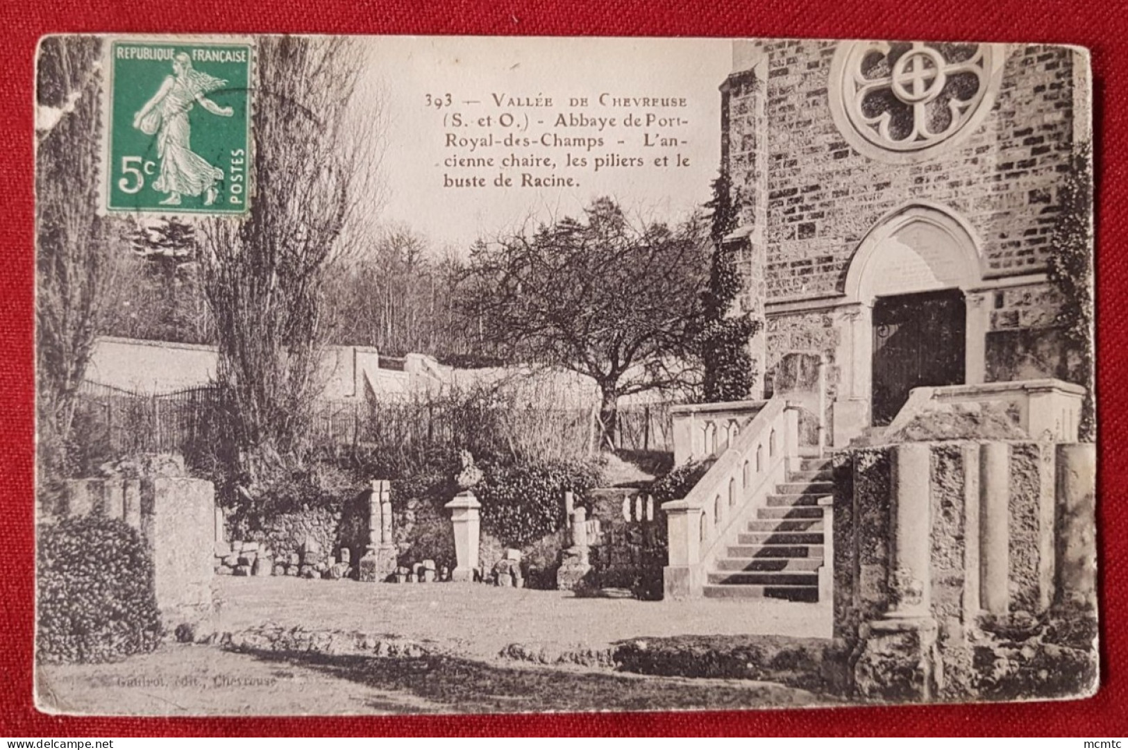 CPA   -  Vallée De La Chevreuse -(S.-et-O.) - Abbaye De Port Royal Des Champs- L'Ancienne Chaire, Les Piliers ..... - Chevreuse