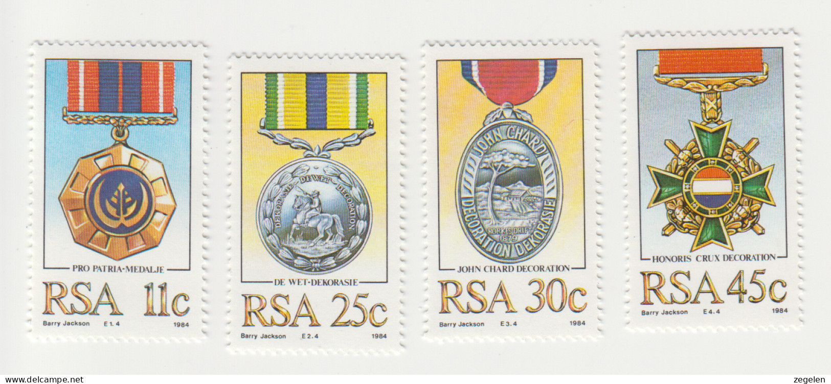 Zuid-Afrika Michel-cat . 661/664 ** - Unused Stamps
