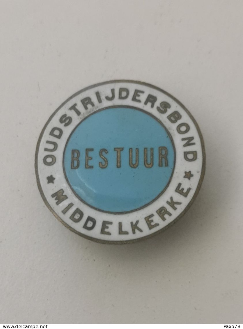 Belgique Insigne, Oudstrijdersbond Middelkerke - Andere & Zonder Classificatie