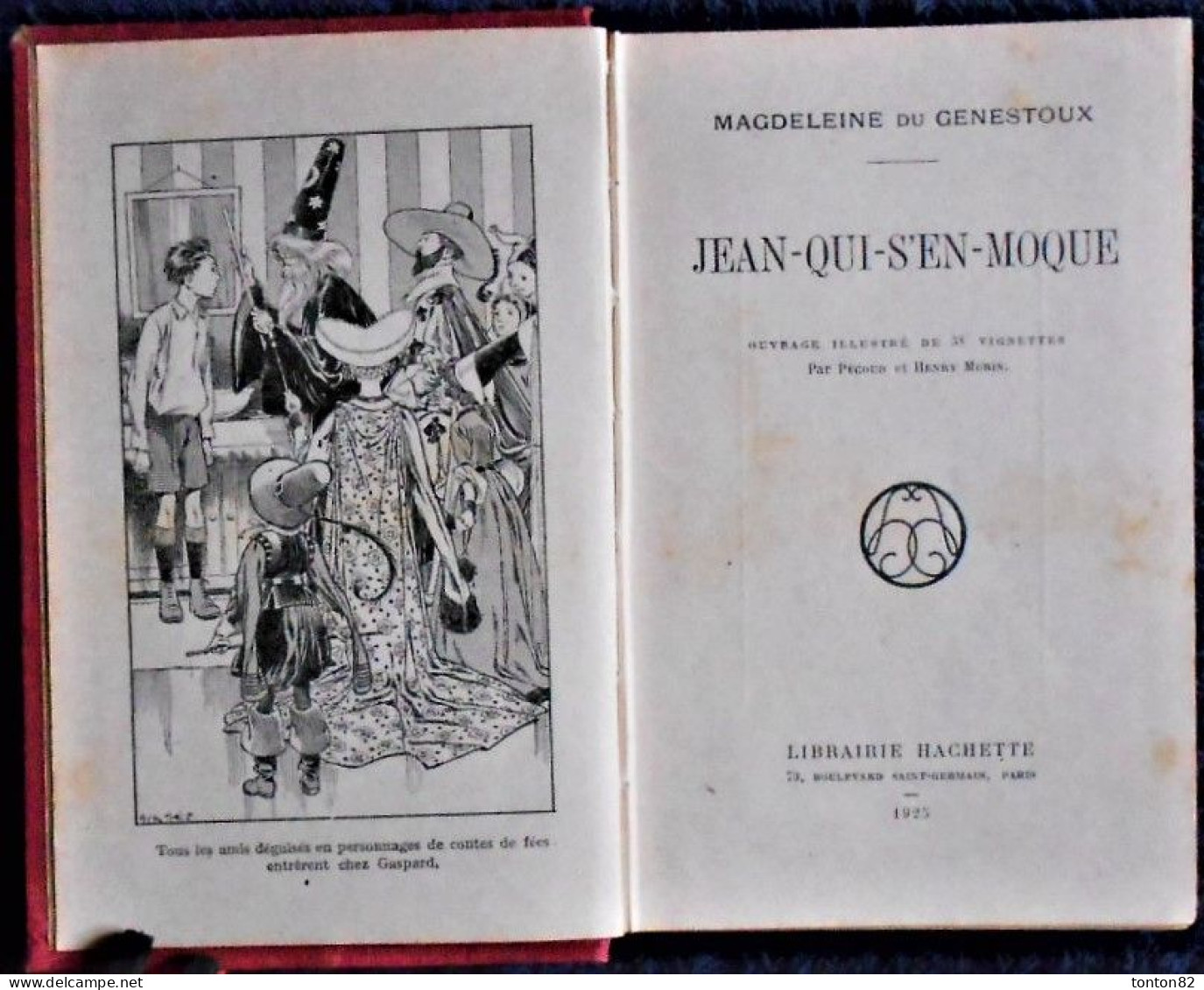 Magdeleine Du Genestoux - Jean-qui-s'en-moque - Bibliothèque Rose Illustrée - ( 1925 ) - - Bibliothèque Rose