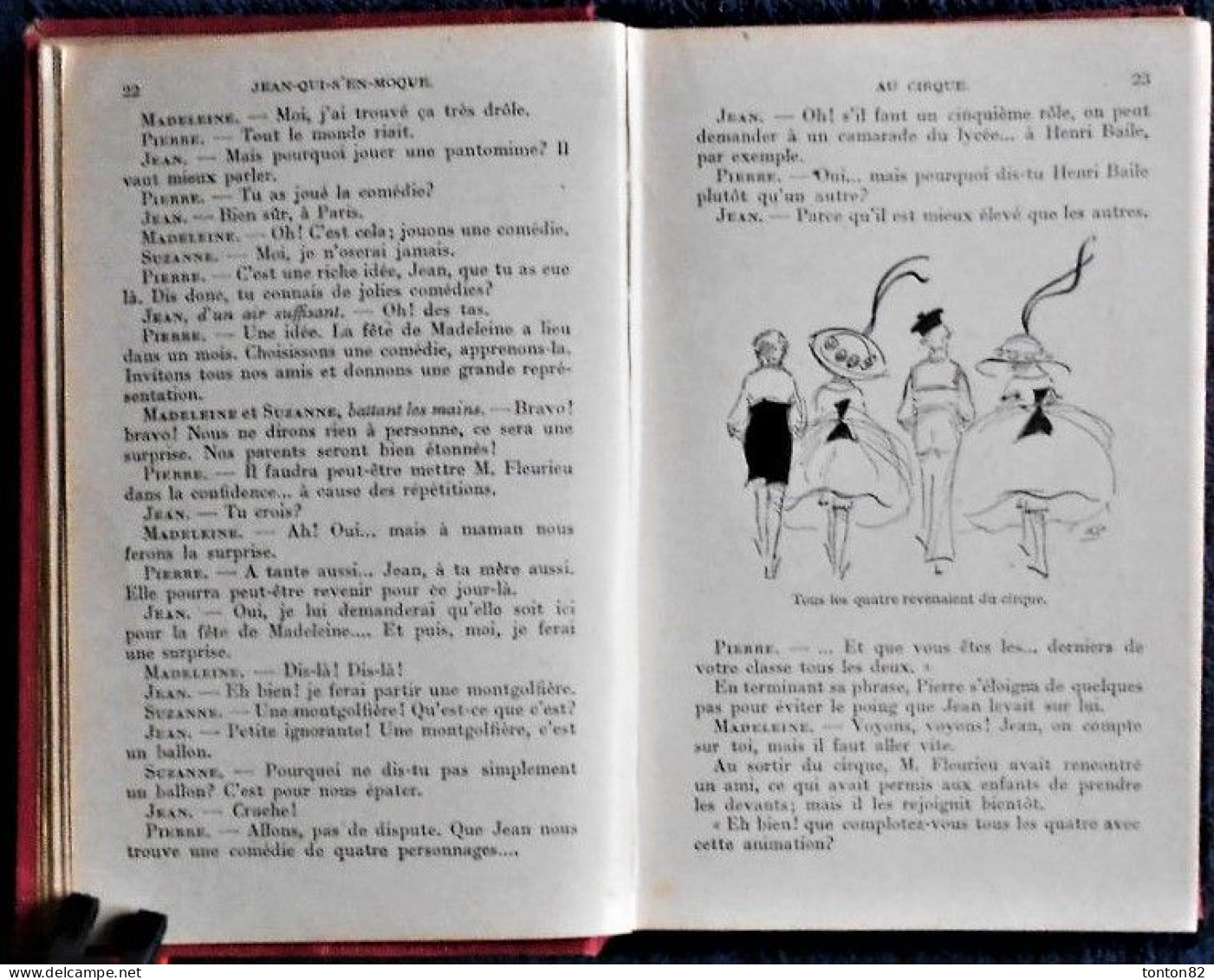 Magdeleine Du Genestoux - Jean-qui-s'en-moque - Bibliothèque Rose Illustrée - ( 1925 ) -