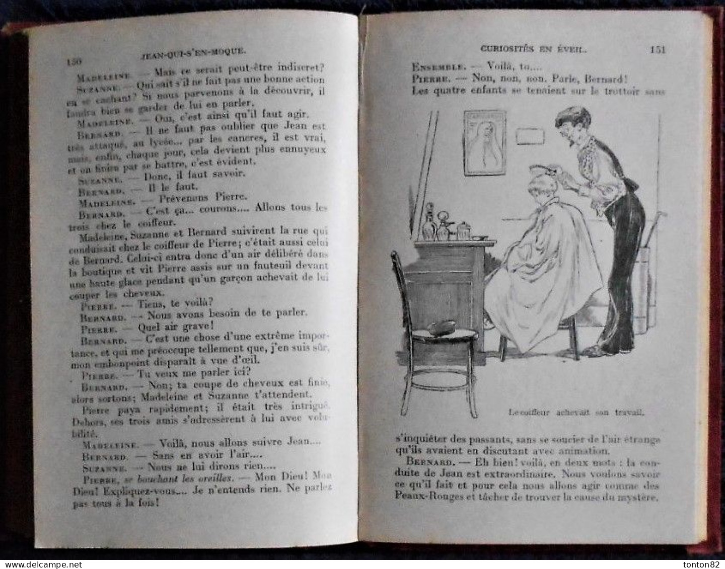 Magdeleine Du Genestoux - Jean-qui-s'en-moque - Bibliothèque Rose Illustrée - ( 1925 ) -