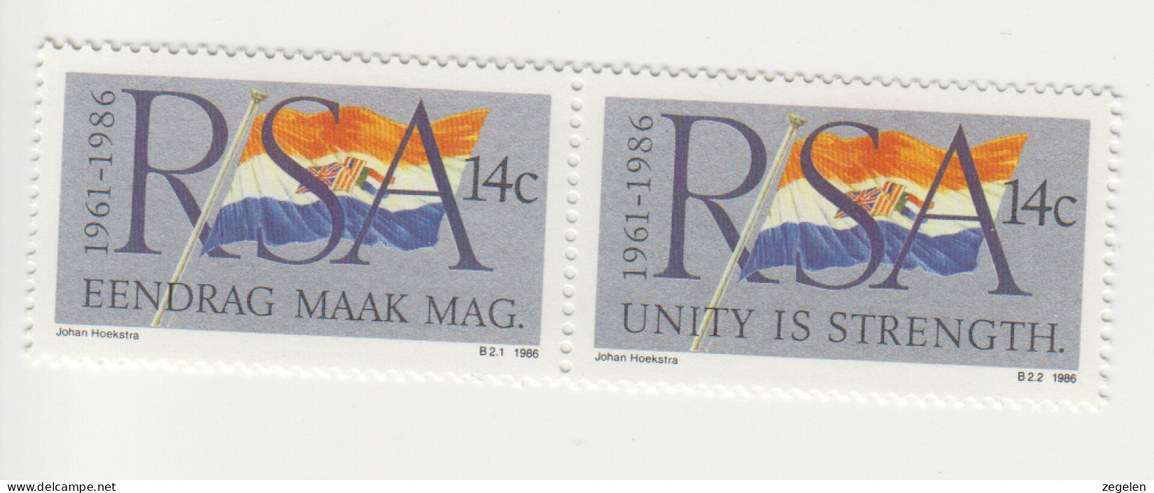Zuid-Afrika Michel-cat . 687/688 Paar ** - Unused Stamps