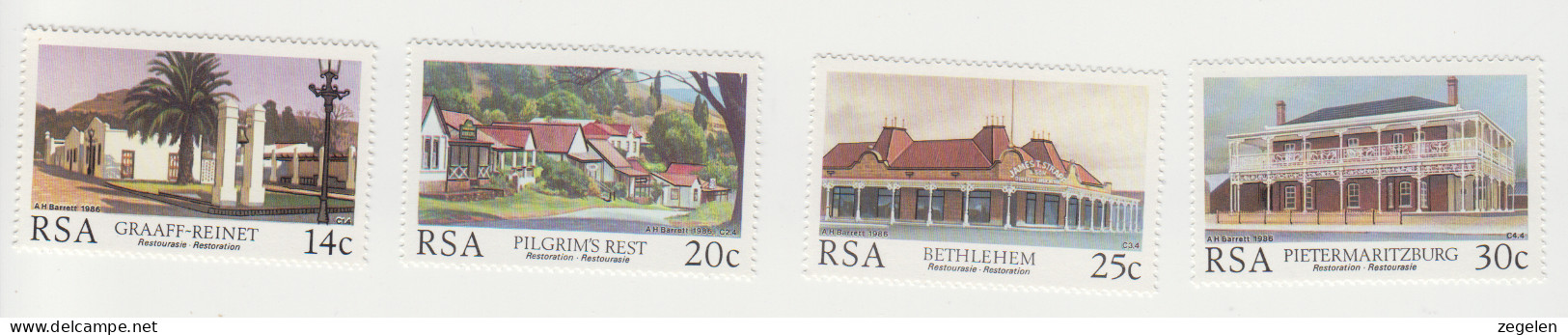 Zuid-Afrika Michel-cat . 689/692 ** - Unused Stamps
