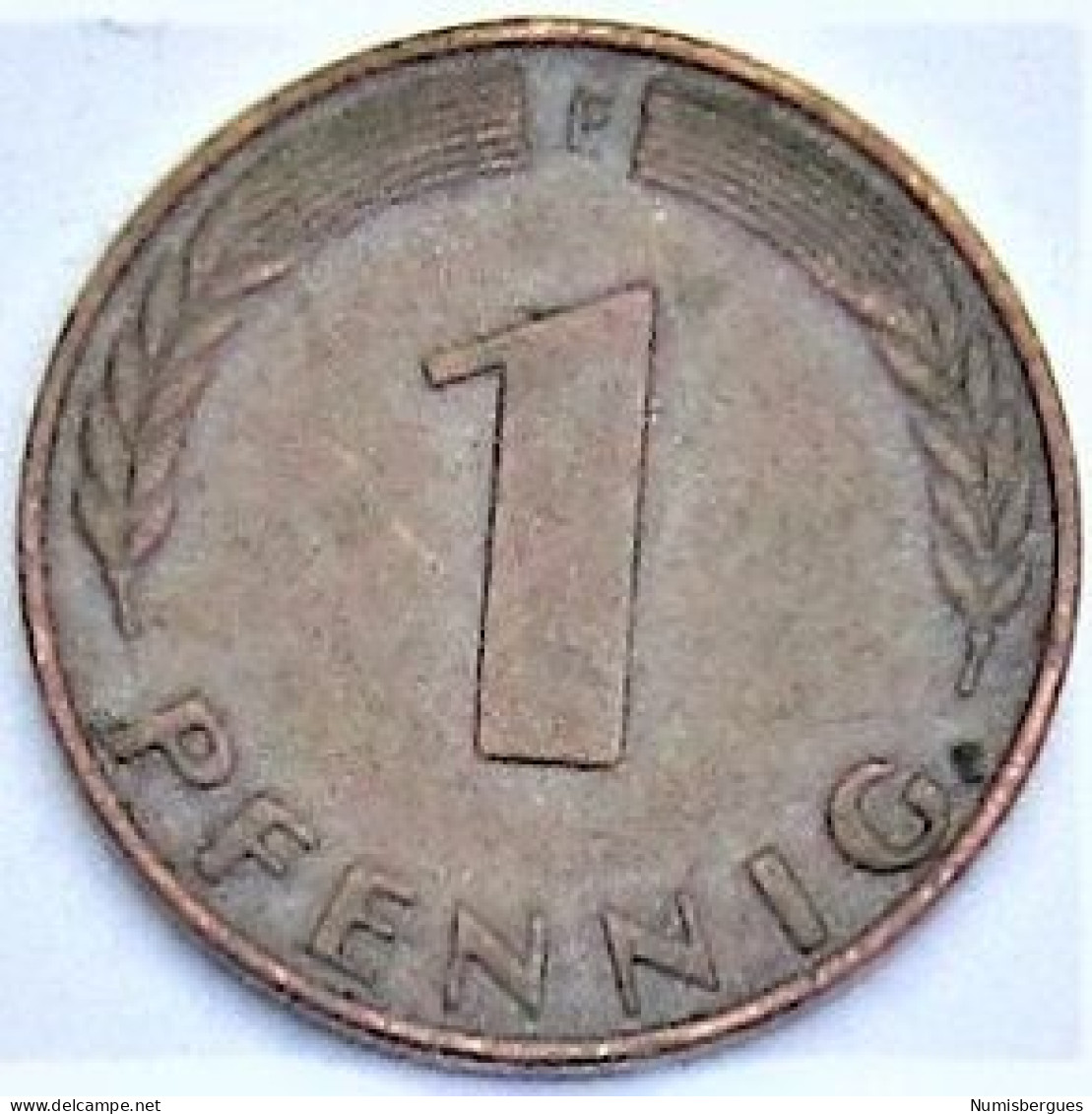 Pièce De Monnaie 1 Pfennig 1950 F (2) - 1 Pfennig