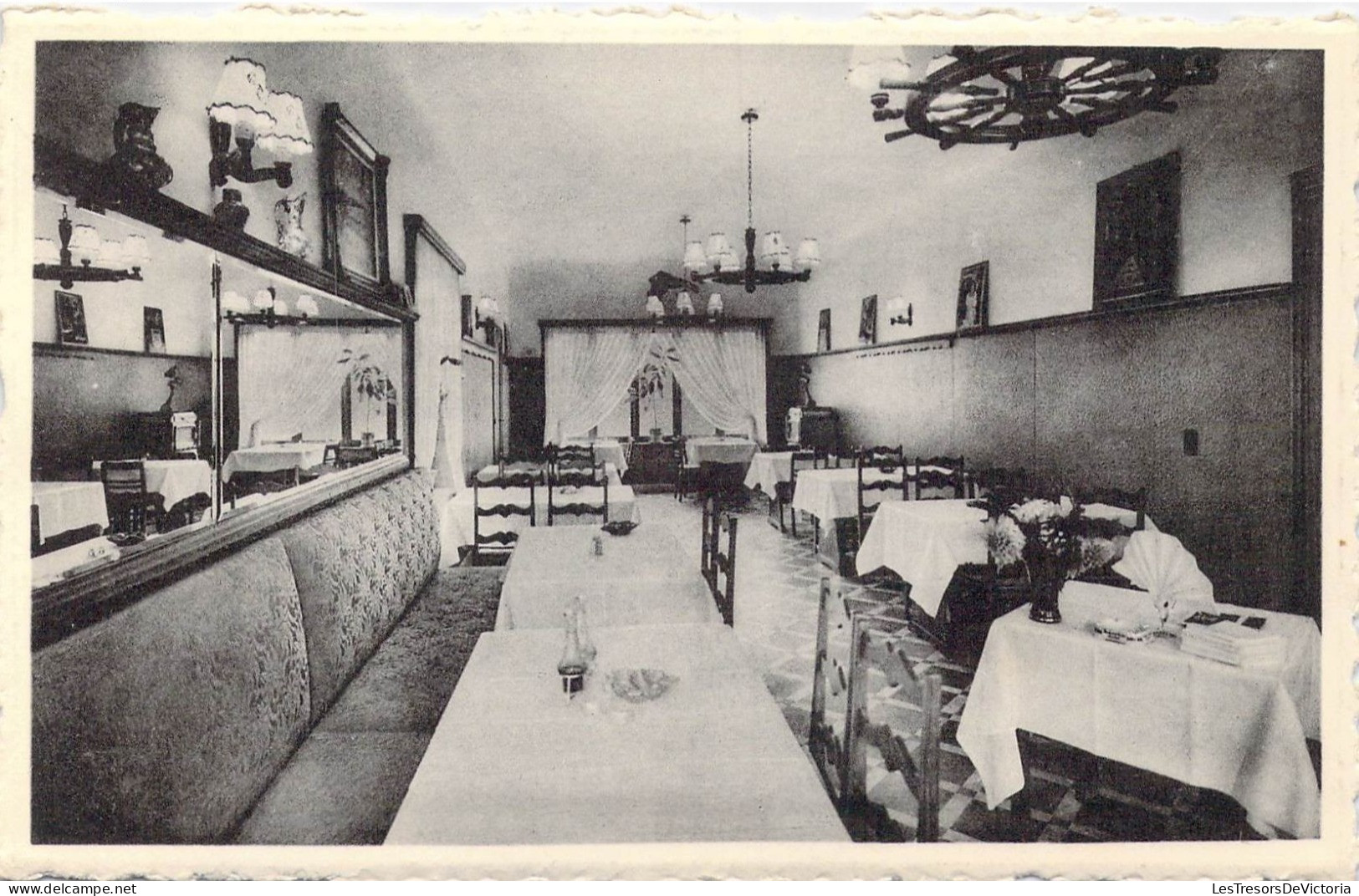 BELGIQUE - Montignies-St-Christophe - Hôtel - Restaurant - La Villa Romaine - Carte Postale Ancienne - Erquelinnes