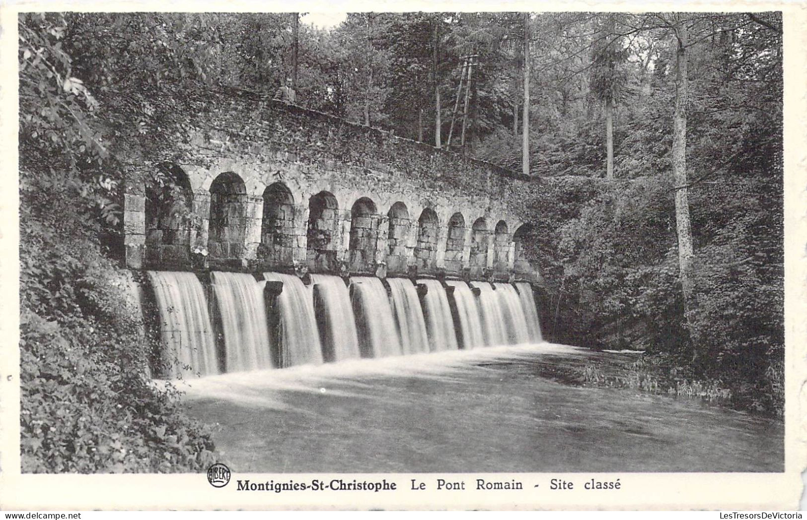 BELGIQUE - Montignies-St-Christophe - Le Pont Romain - Site Classé - Carte Postale Ancienne - Erquelinnes