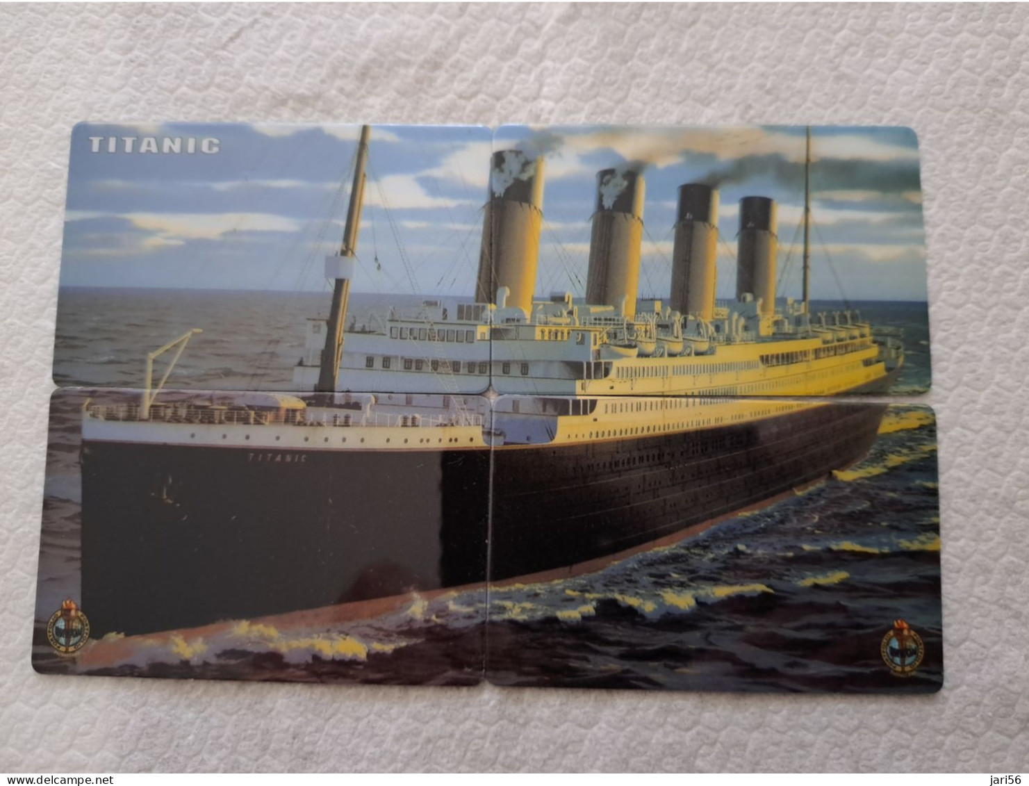 GREAT BRITAIN /20 UNITS / TITANIC/ PUZZLE   PREPAID  4CARDS / LIMITED EDITION/ MINT  **14466** - Collezioni