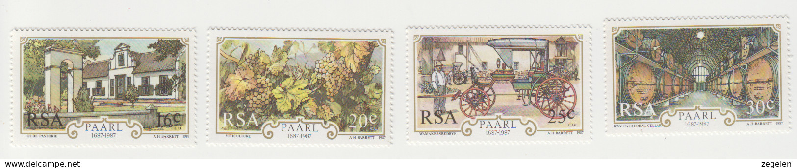 Zuid-Afrika Michel-cat . 710/713 ** - Unused Stamps