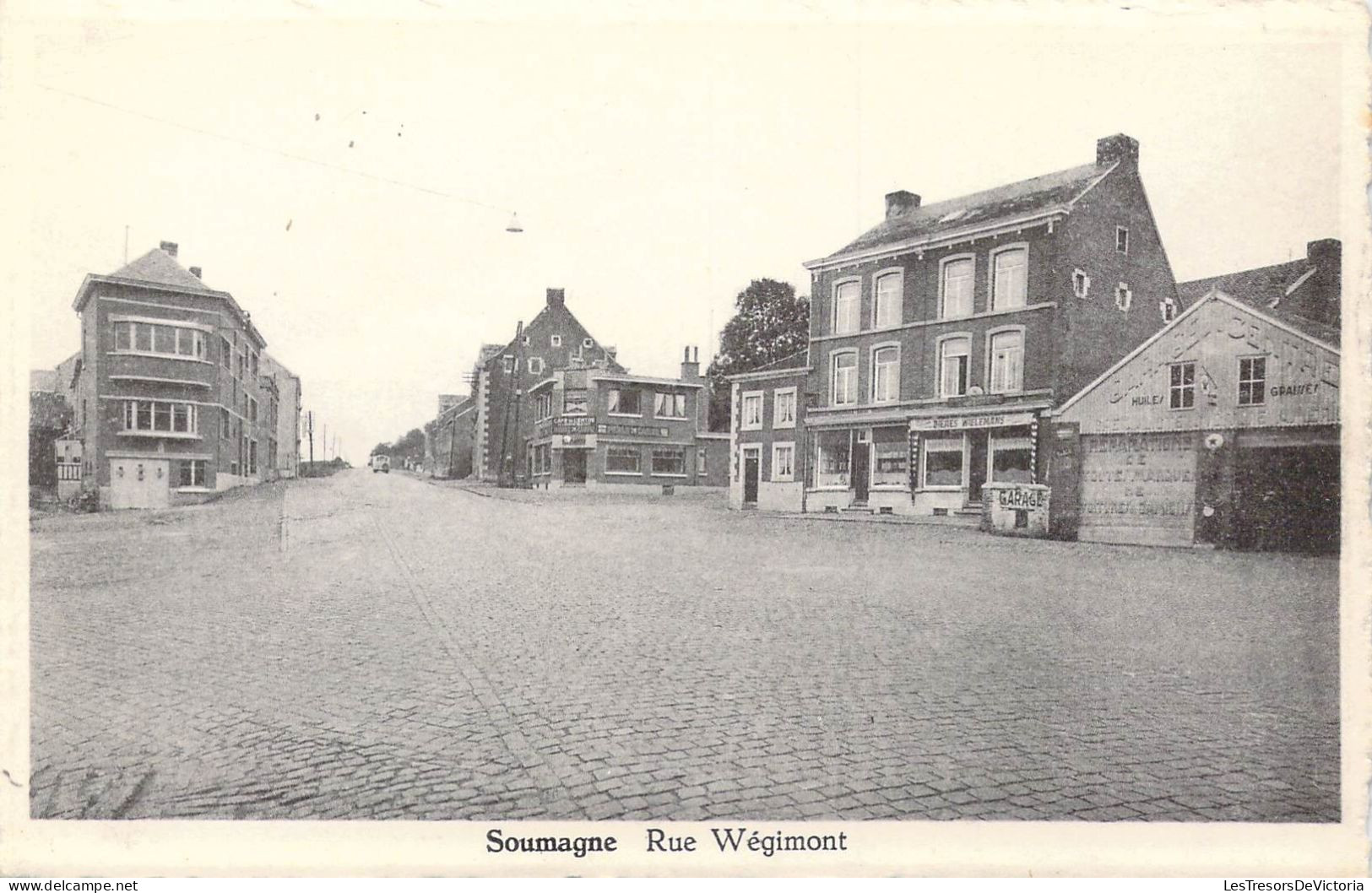 BELGIQUE - Soumagne - Rue Wégimont - Carte Postale Ancienne - Herve