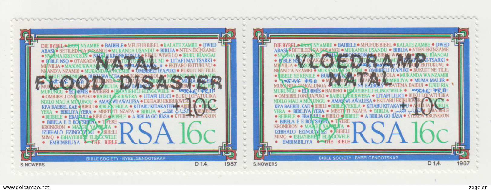 Zuid-Afrika Michel-cat . 719/720 Paar ** - Unused Stamps