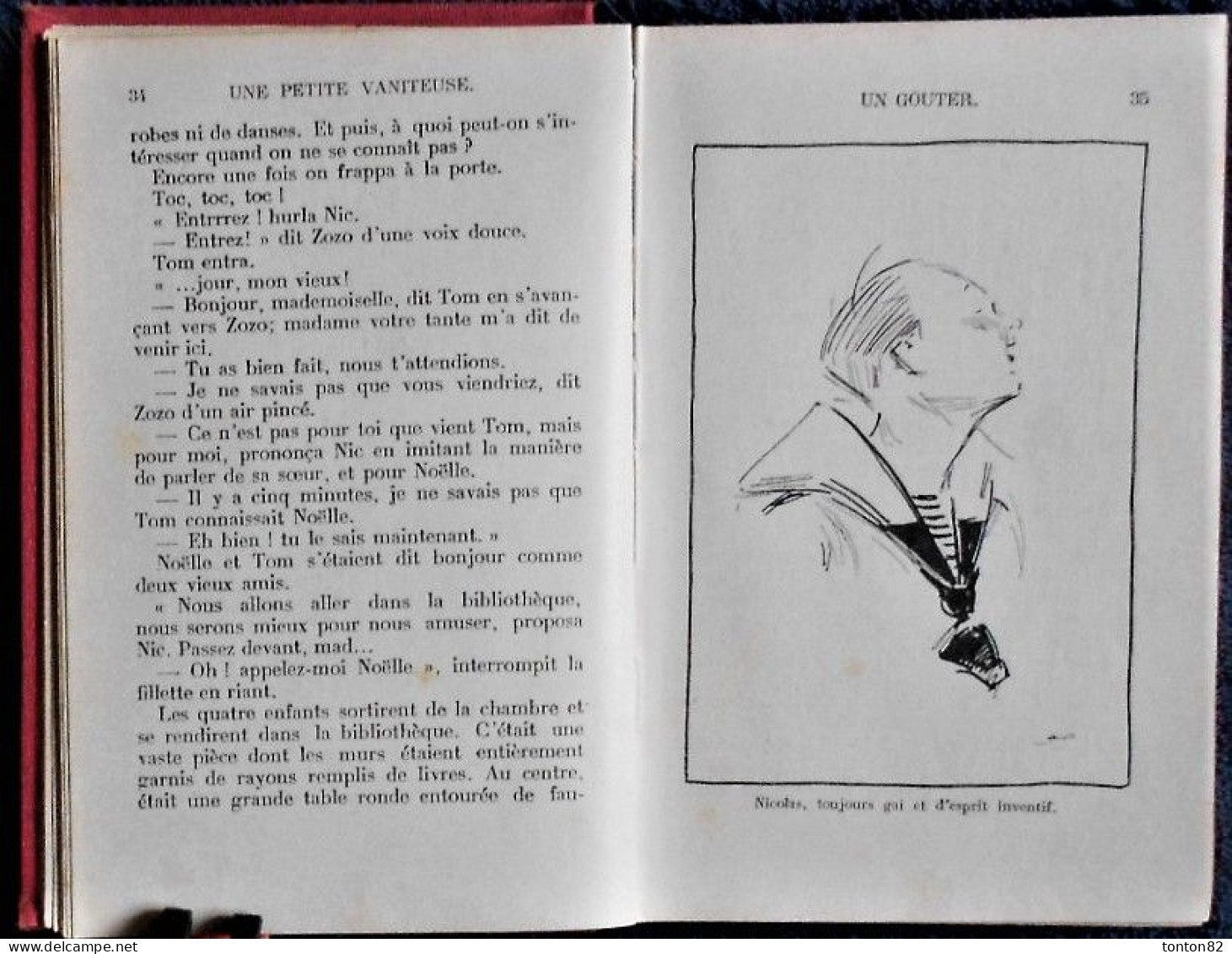 Magdeleine Du Genestoux - Une petite vaniteuse - Bibliothèque Rose Illustrée - ( 1931 ) -