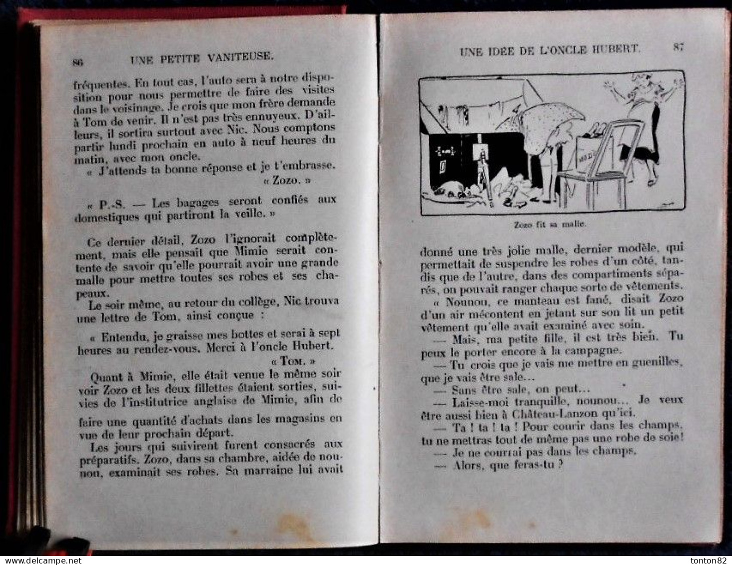 Magdeleine Du Genestoux - Une petite vaniteuse - Bibliothèque Rose Illustrée - ( 1931 ) -