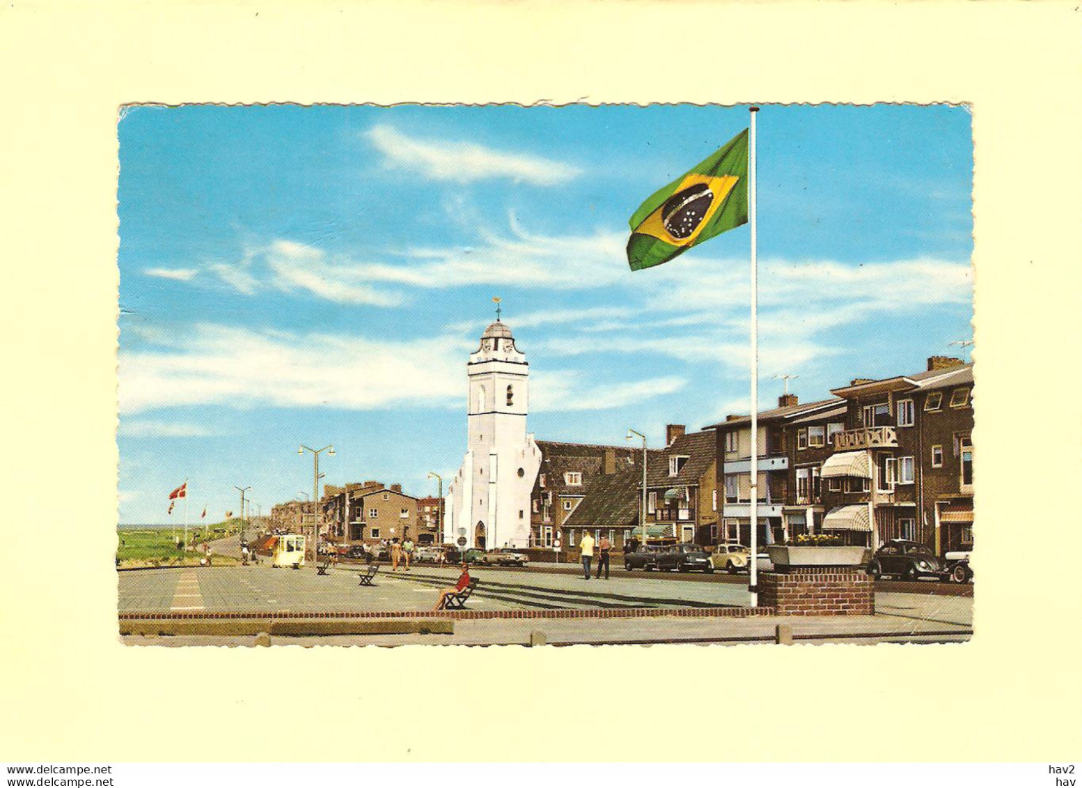 Katwijk Aan Zee Boulevard En Oude Kerk RY41949 - Katwijk (aan Zee)