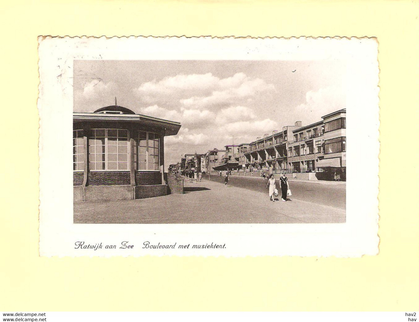 Katwijk Aan Zee Boulevard Muziektent 1939 RY41648 - Katwijk (aan Zee)