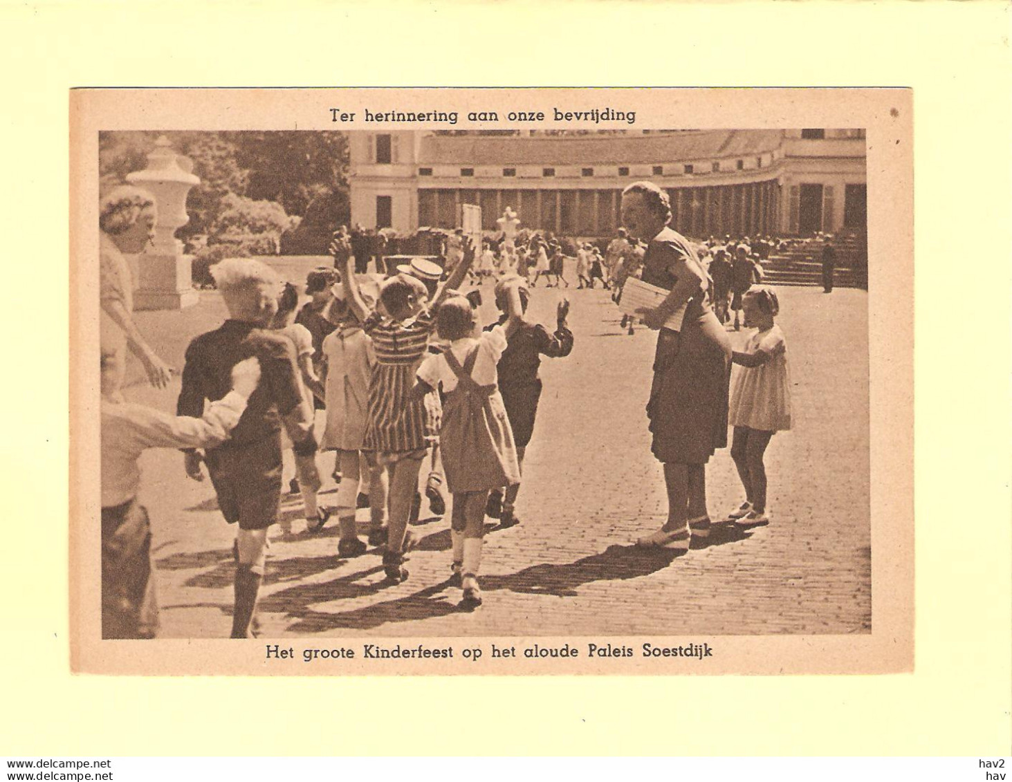 Soestdijk Bevrijding 1945 Koninklijk Huis RY41538 - Soestdijk