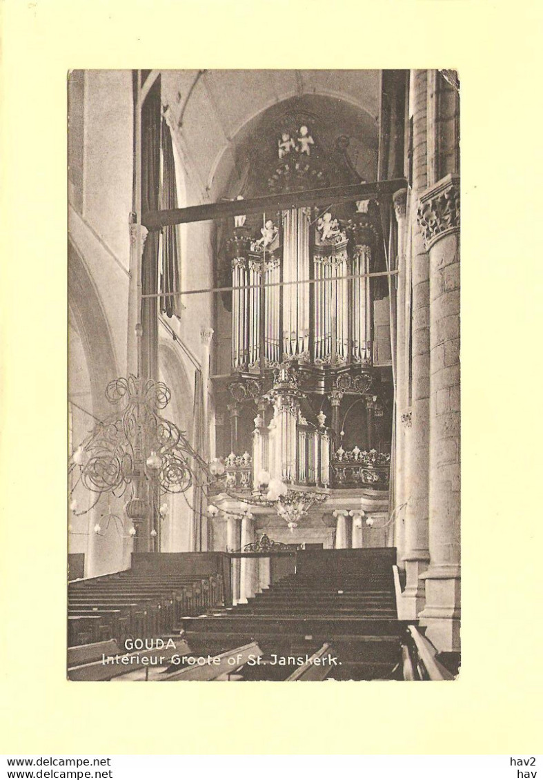 Gouda Interieur Groote Kerk A284 - Gouda