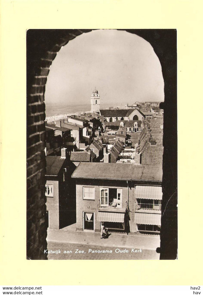 Katwijk Aan Zee Doorkijkje Naar Oude Kerk A078 - Katwijk (aan Zee)