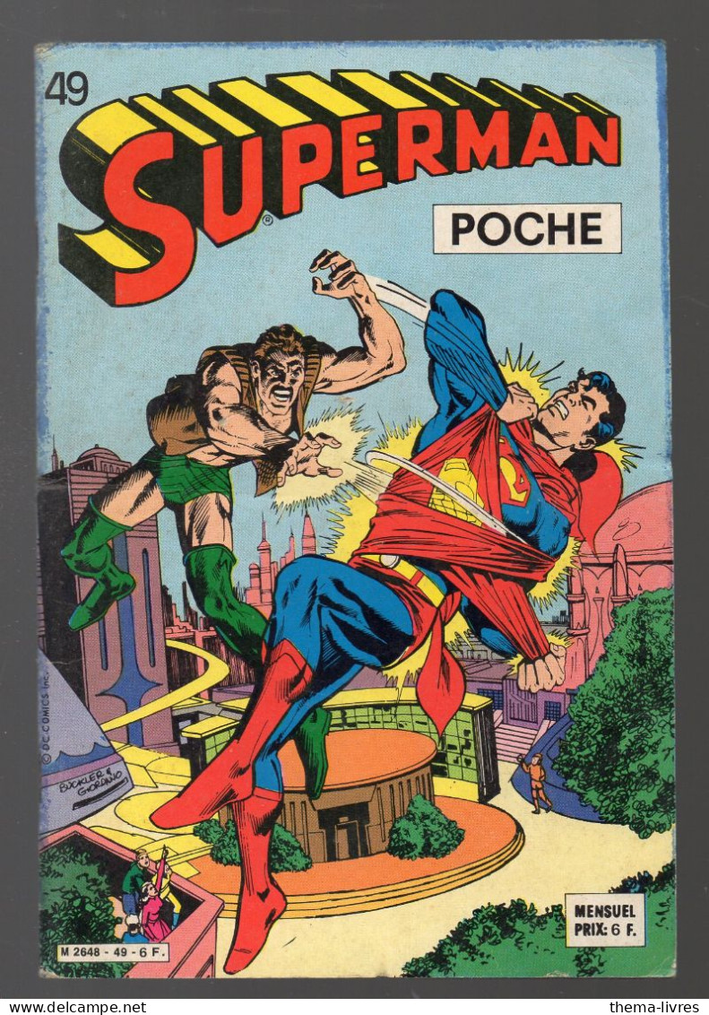 (BD) Superman Poche N°49...1981 (CAT6403/49) - Superman