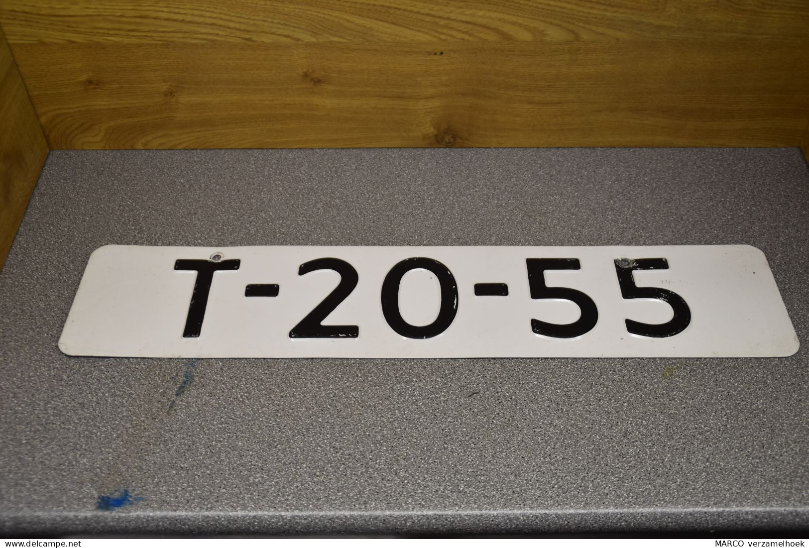 License Plate-nummerplaat-Nummernschild Nederland NL Tijdelijke Plaat Noord Brabant Oud-old - Kennzeichen & Nummernschilder