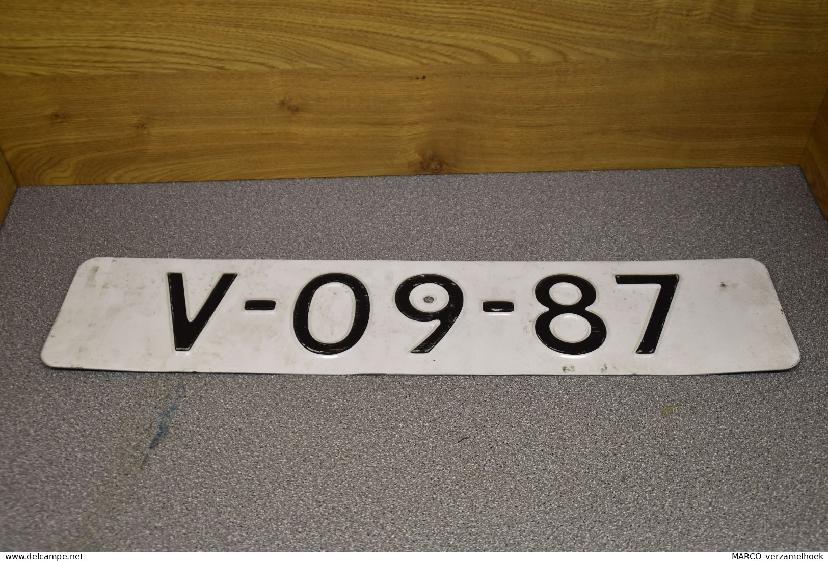 License Plate-nummerplaat-Nummernschild Nederland NL Tijdelijke Plaat Limburg Oud-old - Plaques D'immatriculation